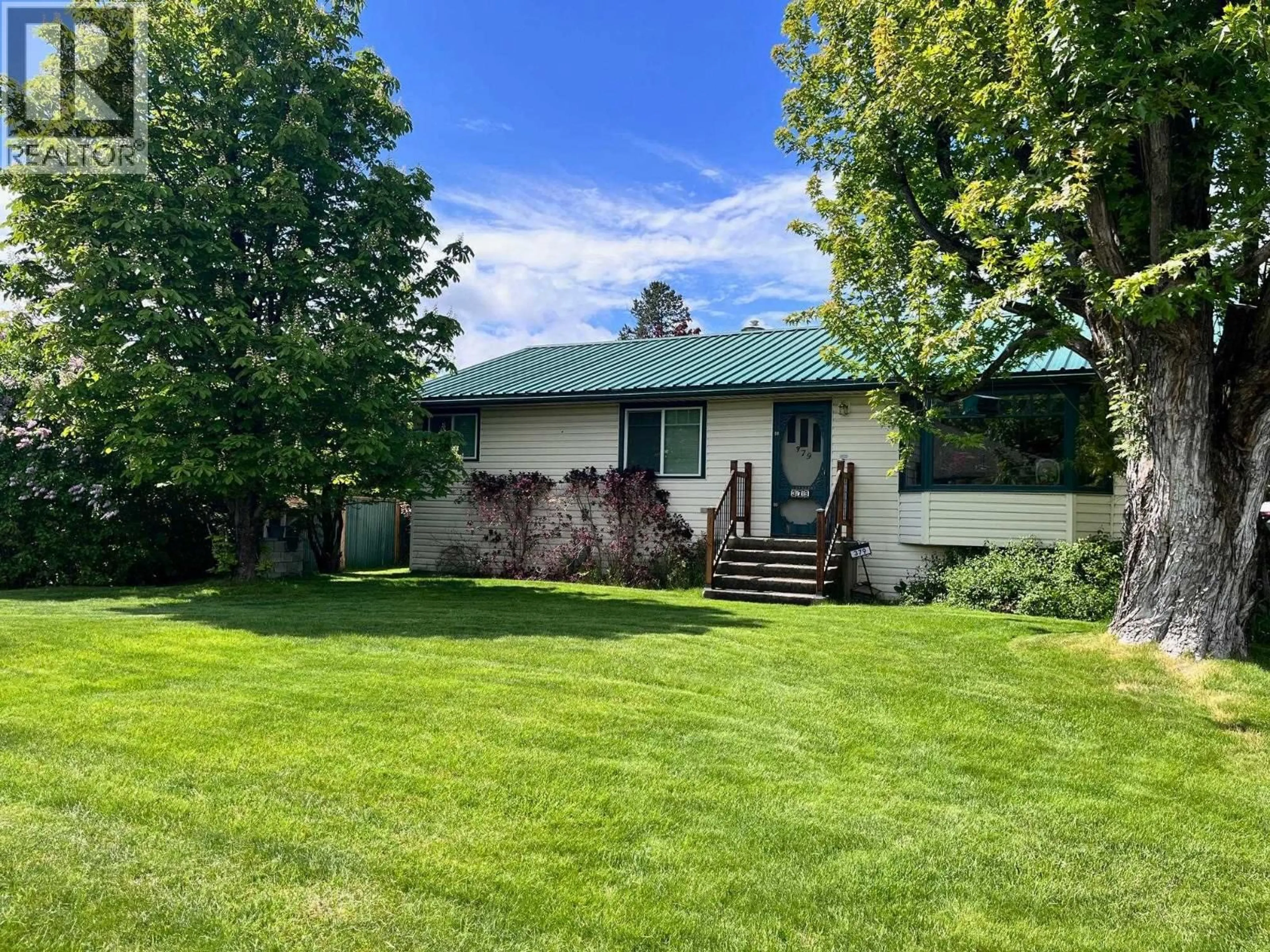A pic from outside/outdoor area/front of a property/back of a property/a pic from drone, street for 379 ROLPH STREET, Quesnel British Columbia V2J1A2
