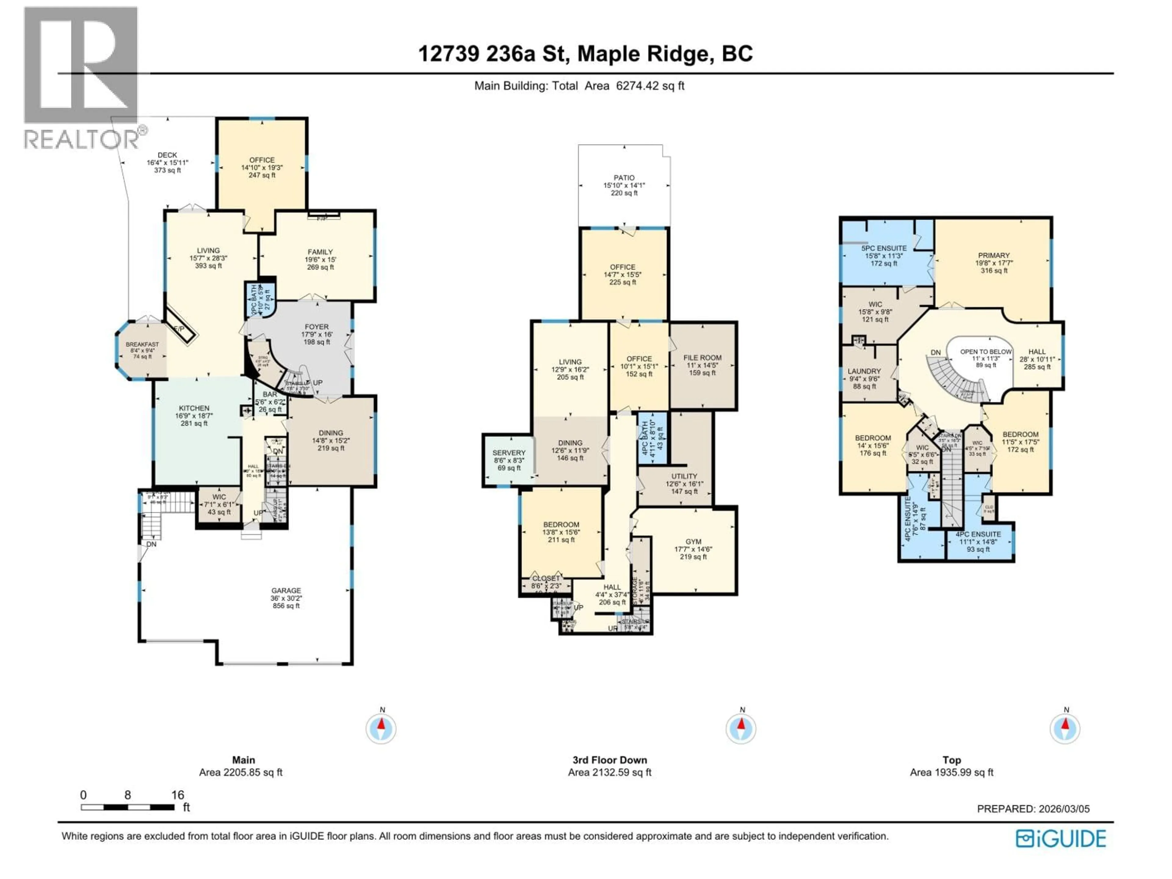 Floor plan for 12739 236A STREET, Maple Ridge British Columbia V4R1P9