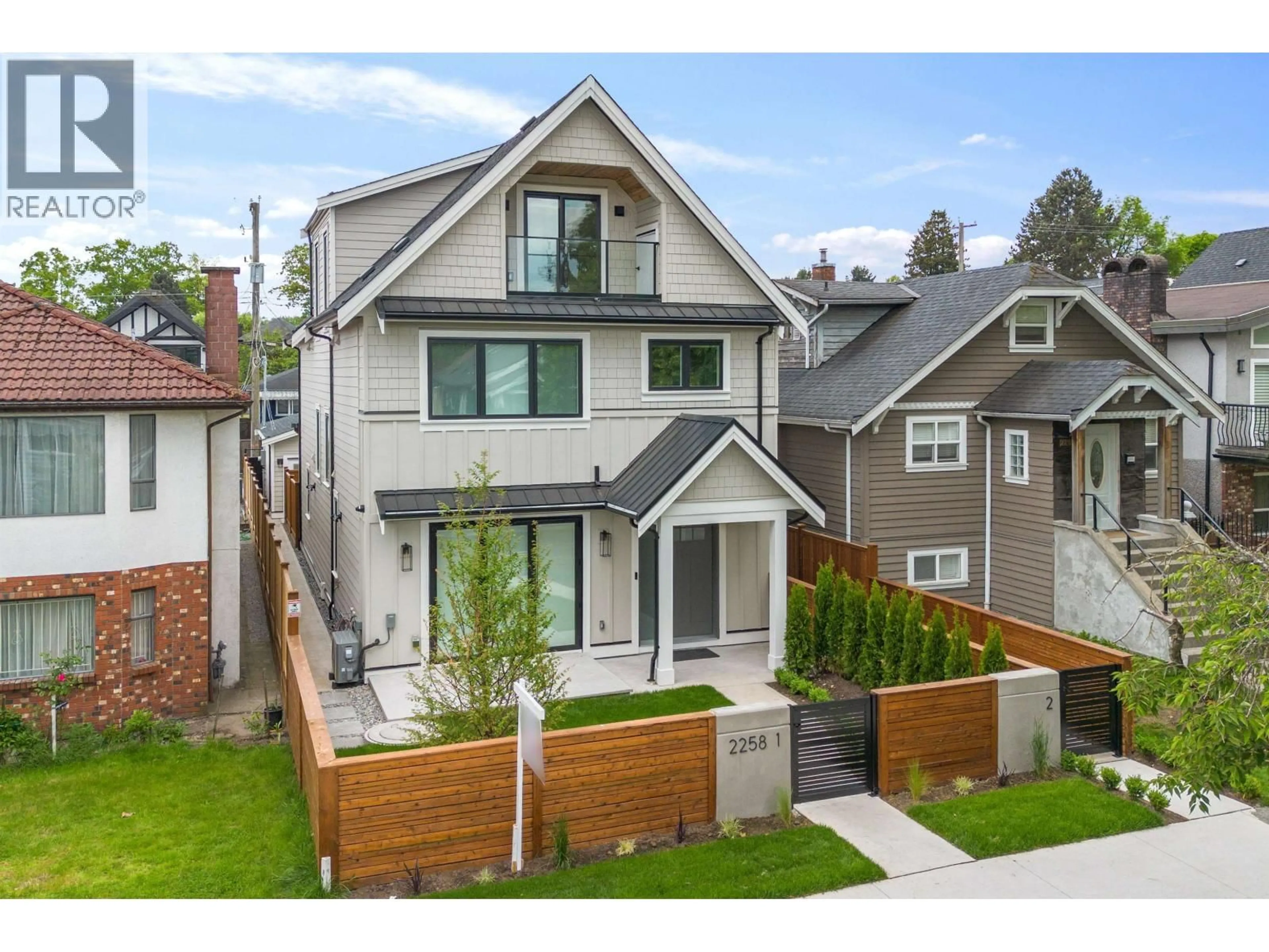 Home with brick exterior material, street for 1 - 2258 NAPIER STREET, Vancouver British Columbia V5L2P2