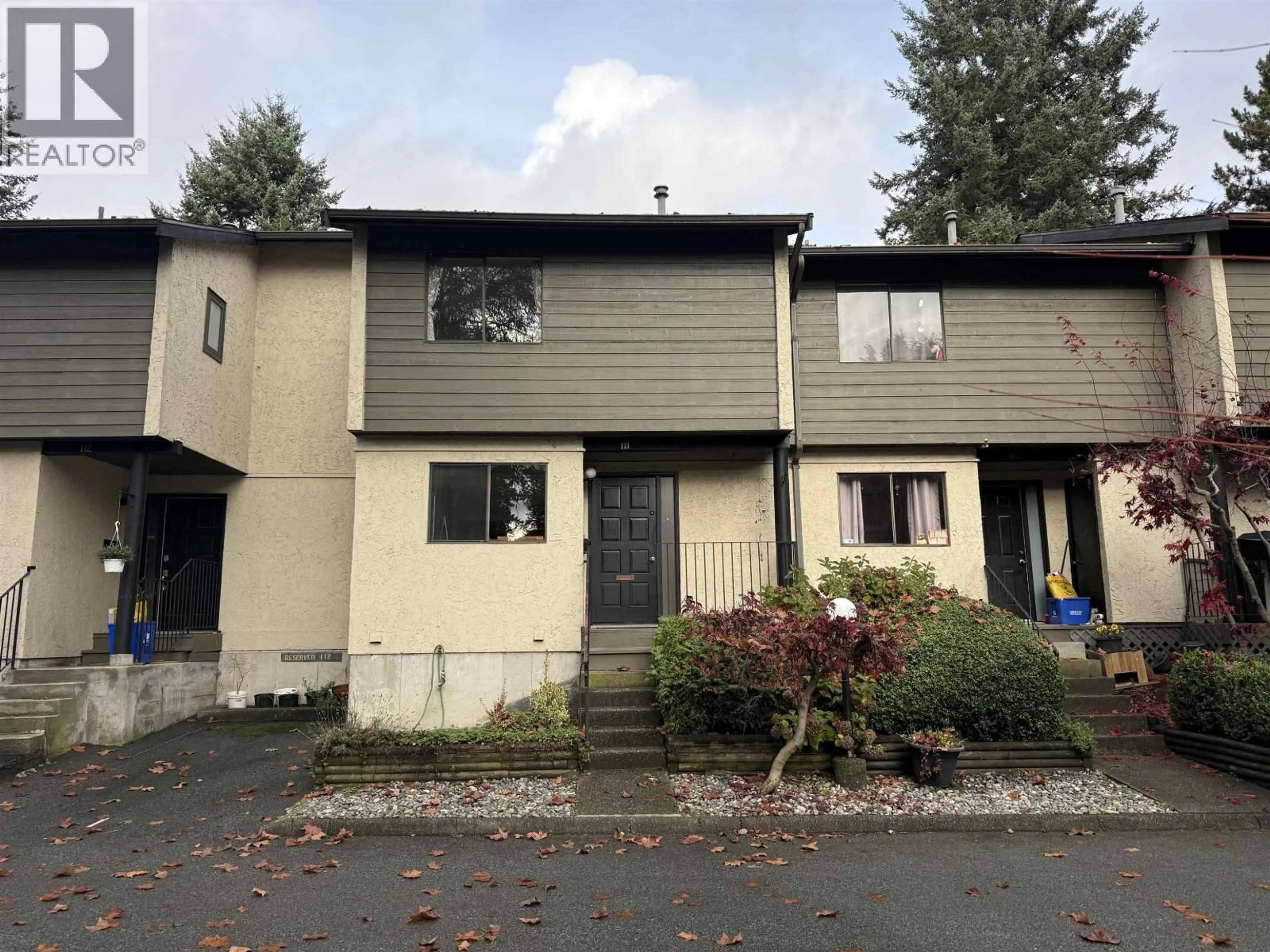 Home with vinyl exterior material, street for 111 - 2915 NORMAN AVENUE, Coquitlam British Columbia V3C4H8