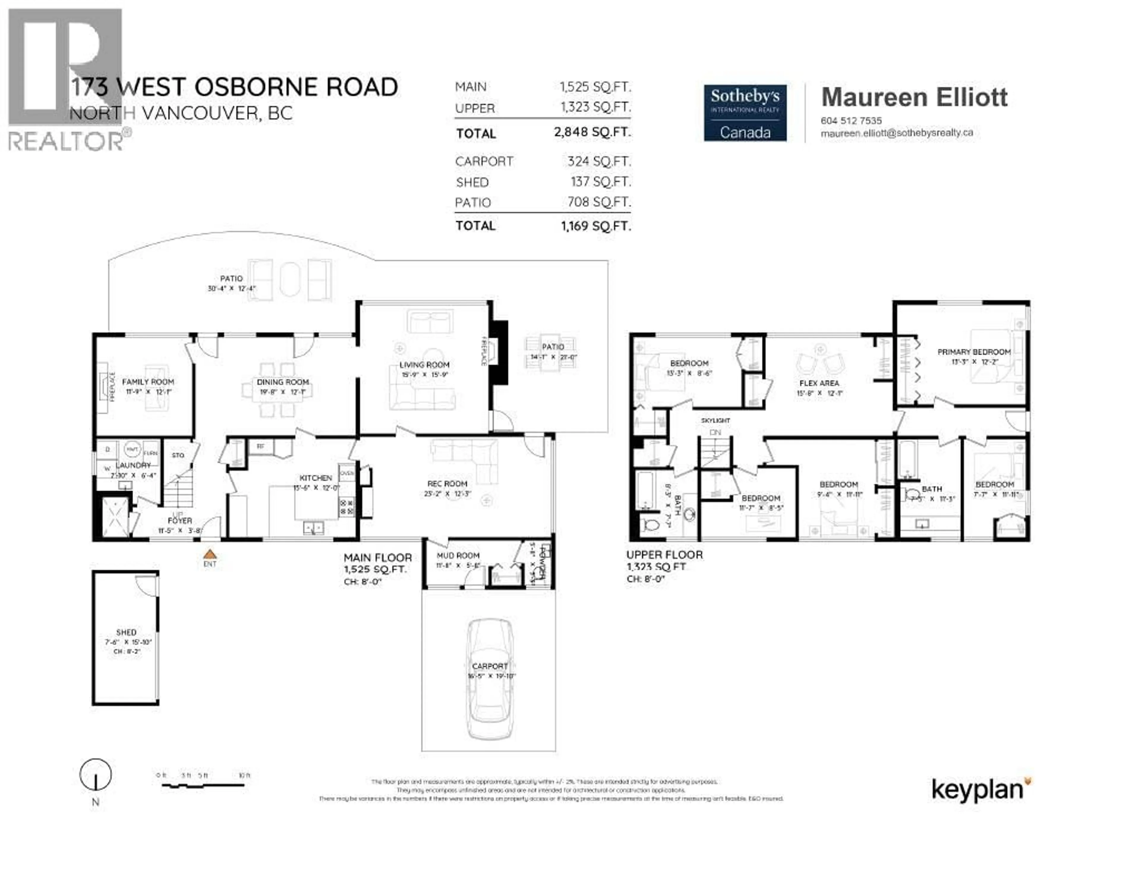 Floor plan for 173 OSBORNE ROAD, North Vancouver British Columbia V7N2P9
