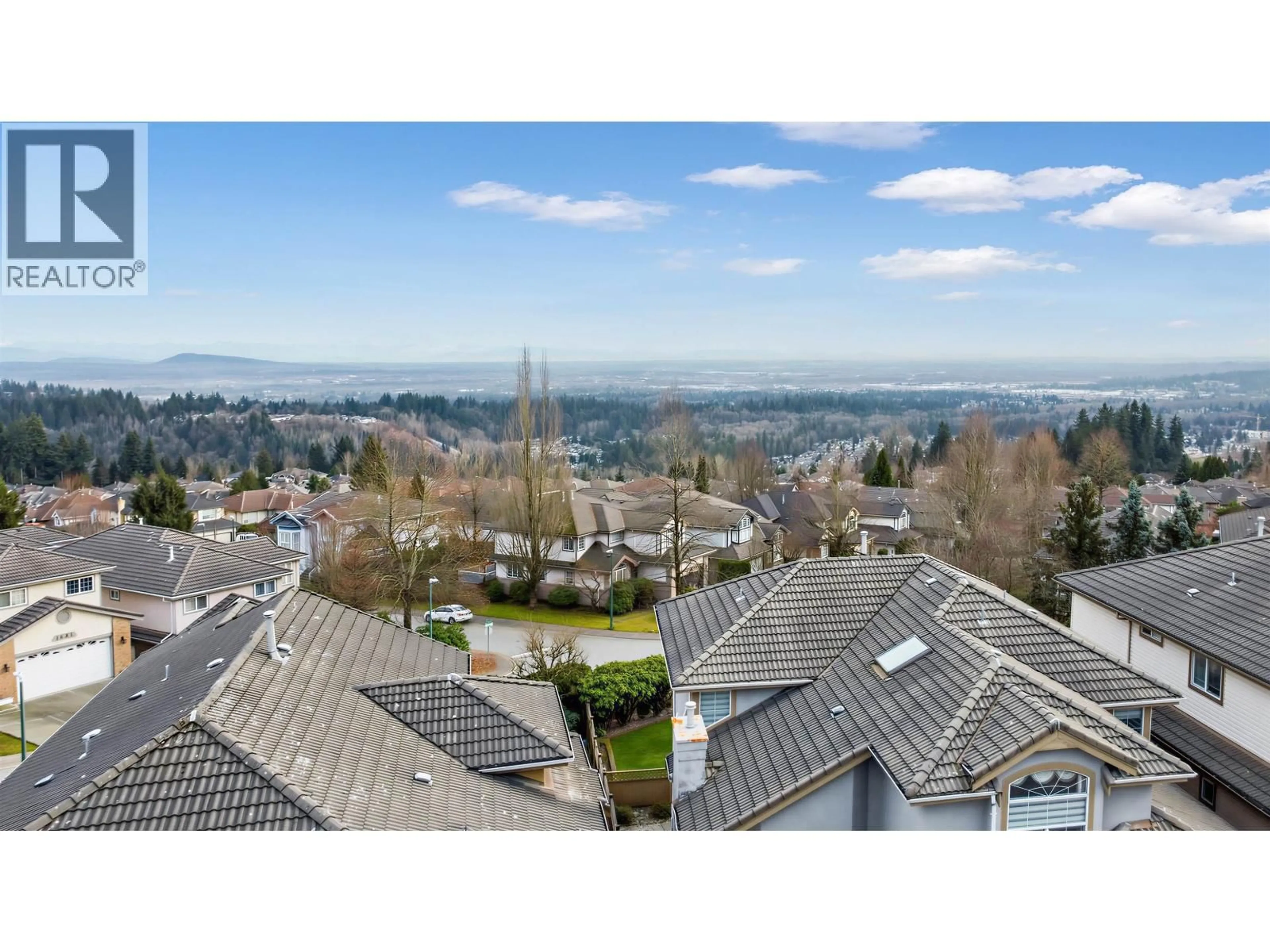 A pic from outside/outdoor area/front of a property/back of a property/a pic from drone, mountain view for 2966 BLACKBEAR COURT, Coquitlam British Columbia V3E3A2