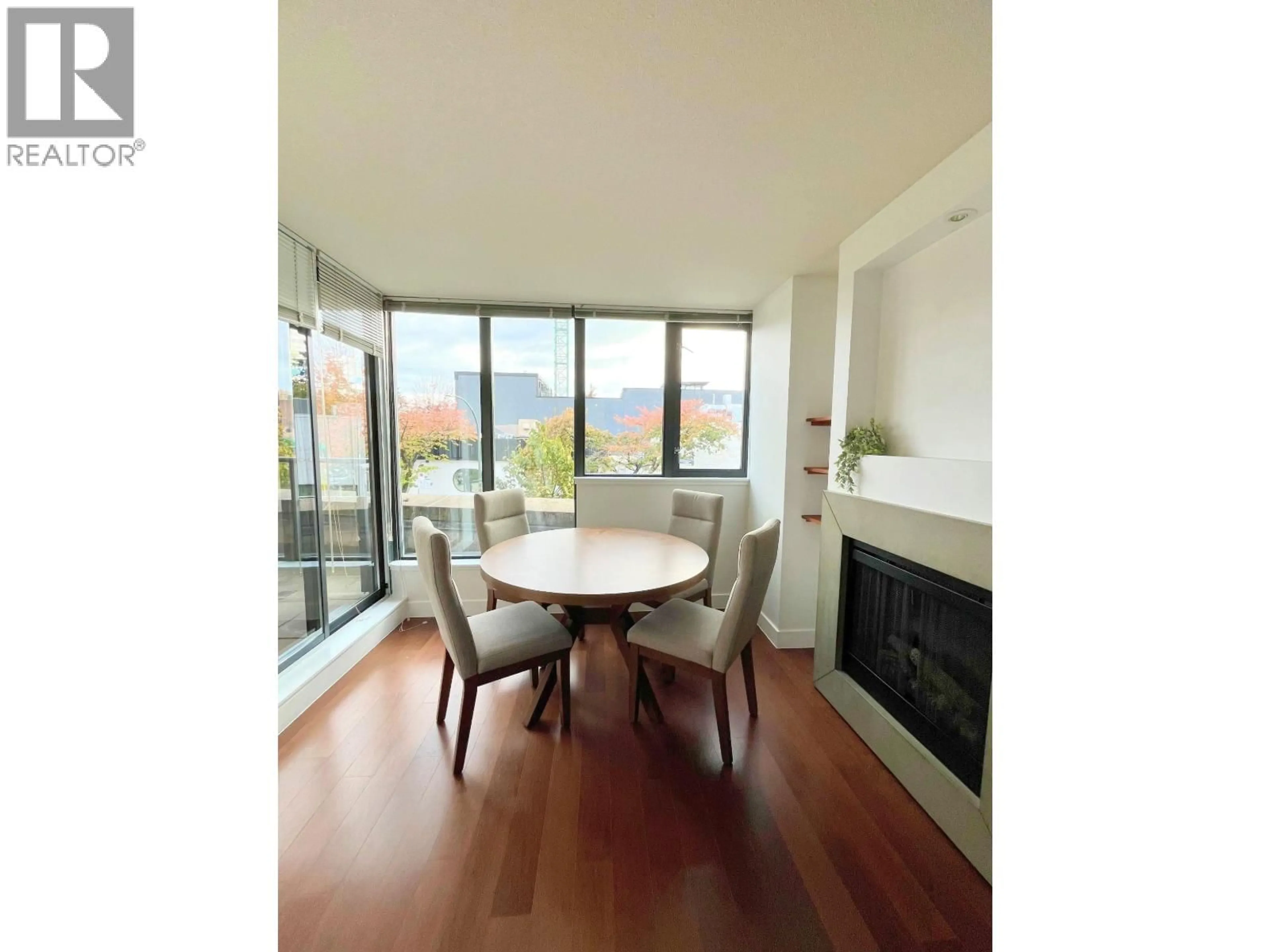 Dining room, wood/laminate floor for 221 - 3228 TUPPER STREET, Vancouver British Columbia V5Z4S7
