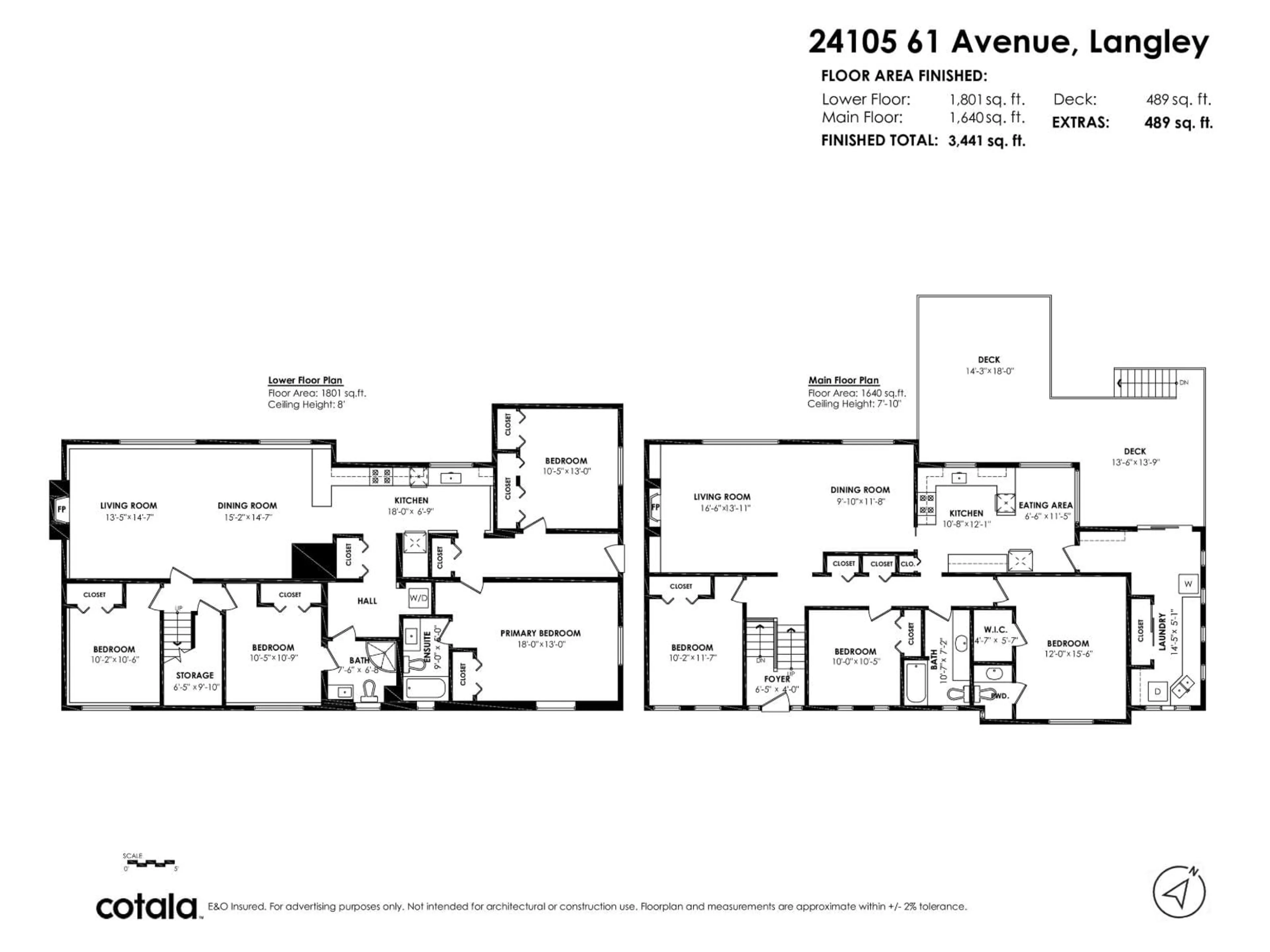Floor plan for 24105 61 AVENUE, Langley British Columbia V2Y1M5
