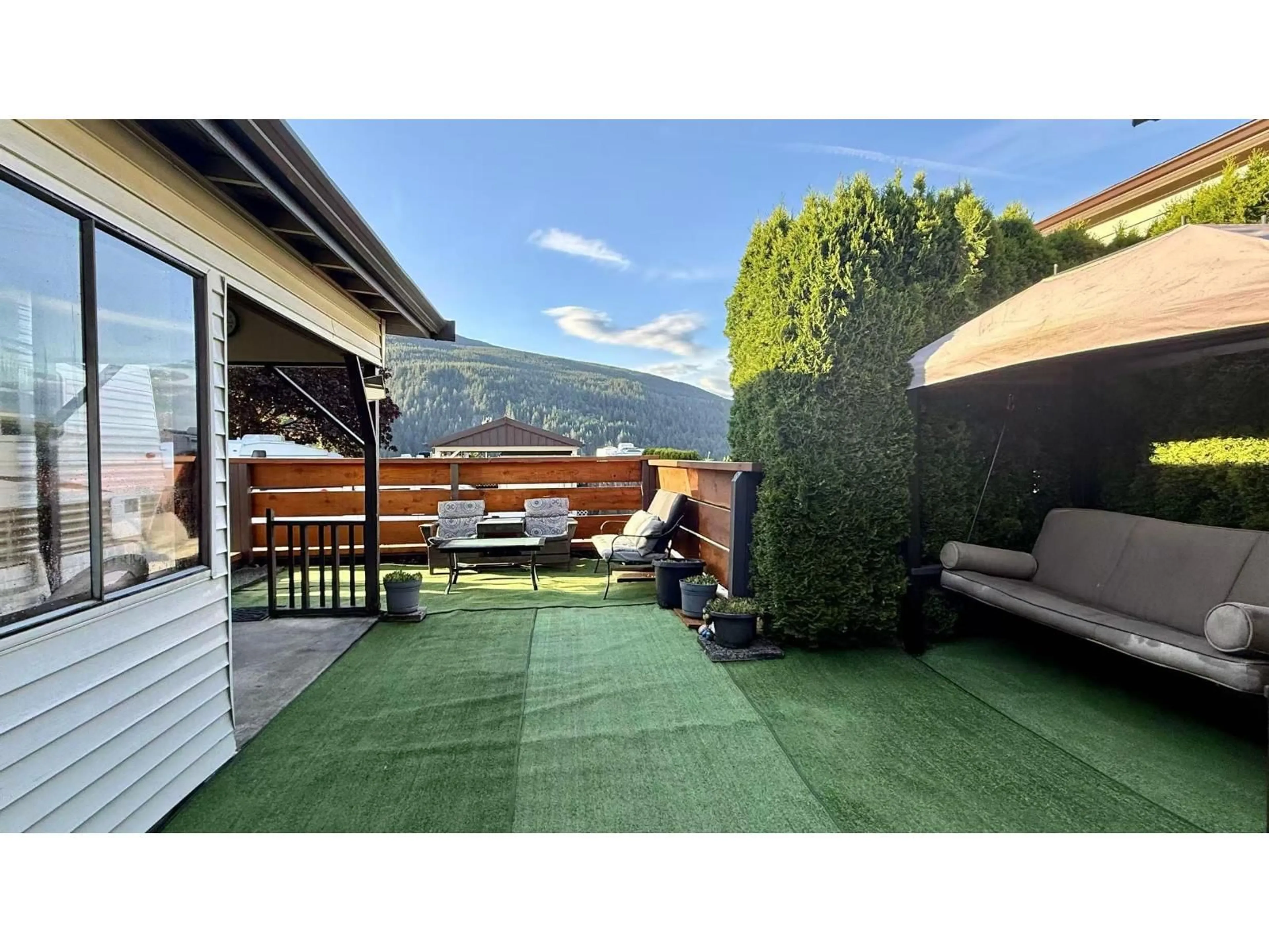 Patio, mountain view for 85 - 1436 FROST ROAD, Lindell Beach British Columbia V2R4X8