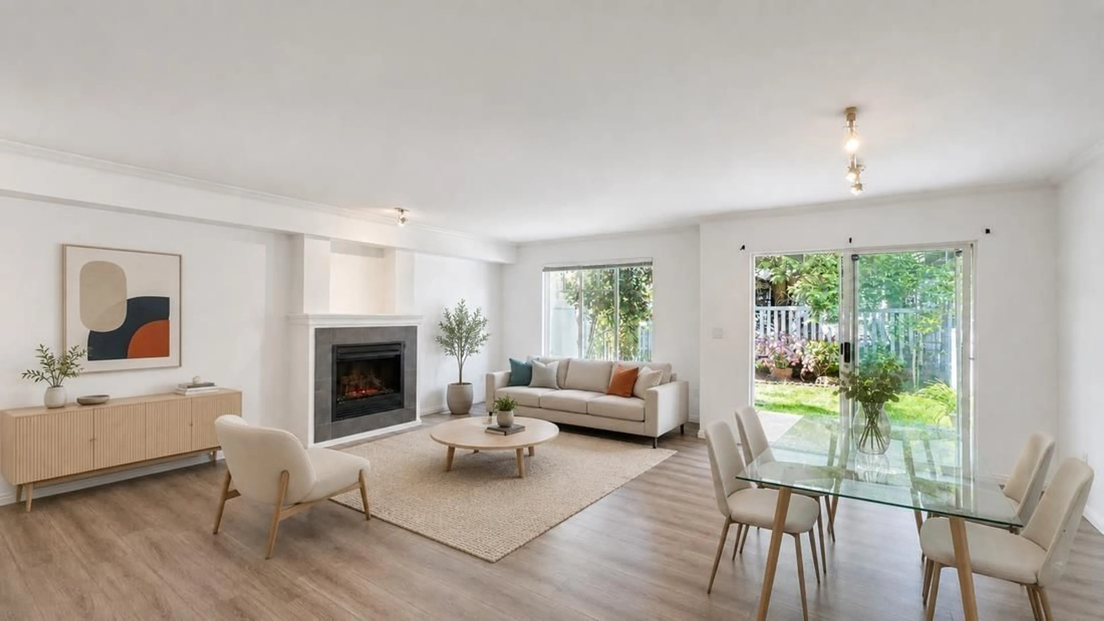 Living room with furniture, unknown for 145 - 12040 68 AVENUE, Surrey British Columbia V3W1P5