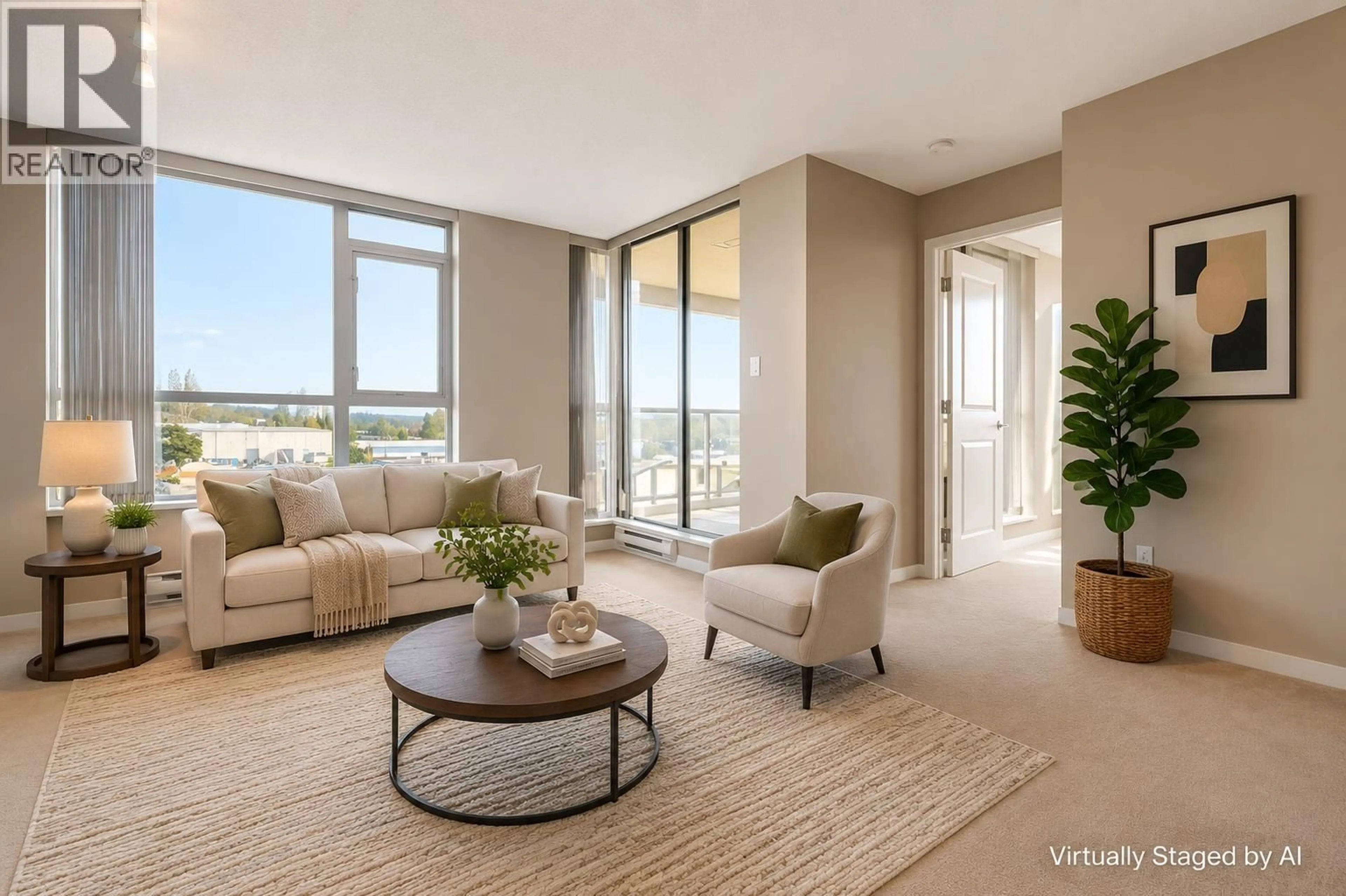 Living room with furniture, unknown for 801 - 2138 MADISON AVENUE, Burnaby British Columbia V5C6T6