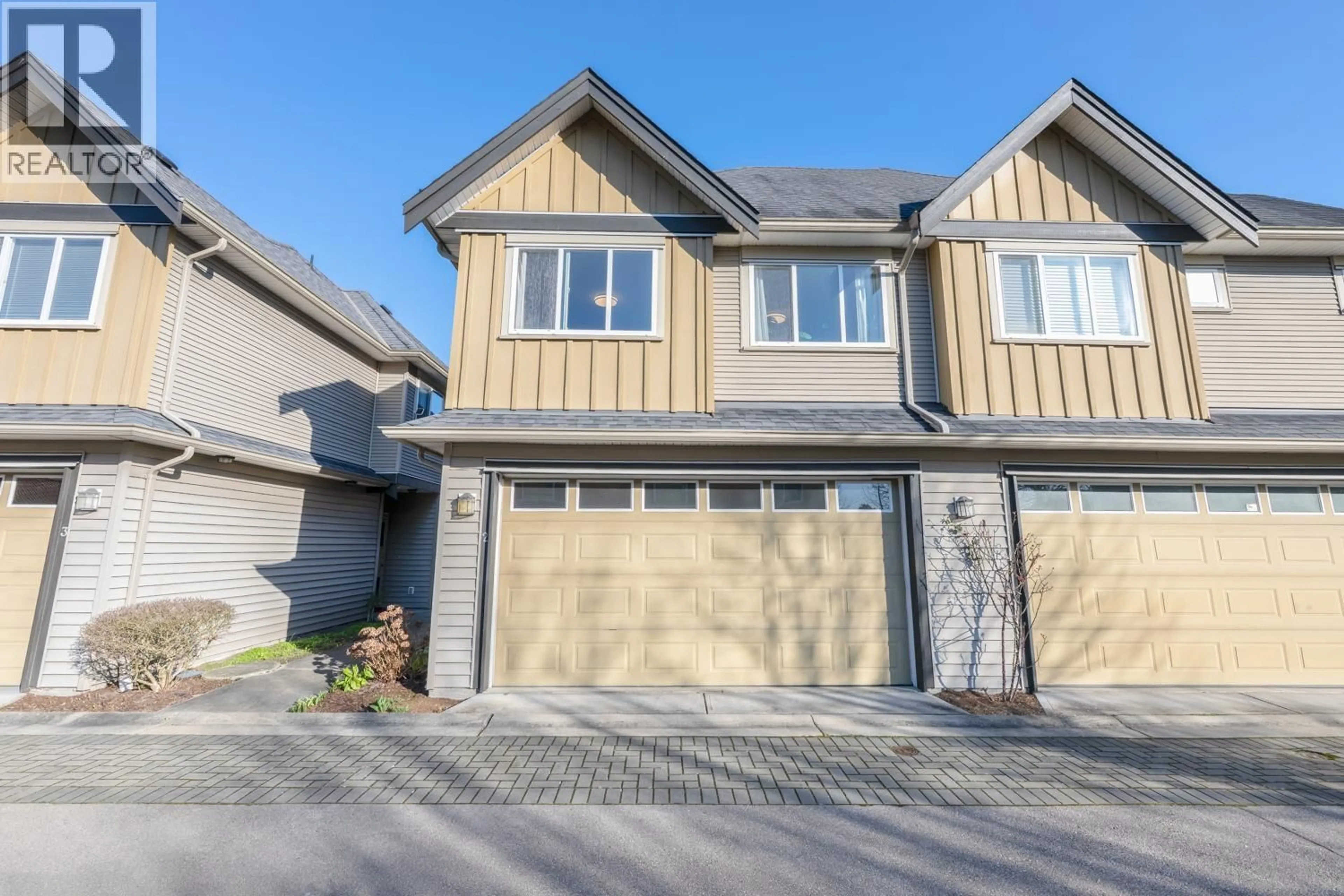 Home with vinyl exterior material, street for 2 - 8271 FRANCIS ROAD, Richmond British Columbia V6Y1A5