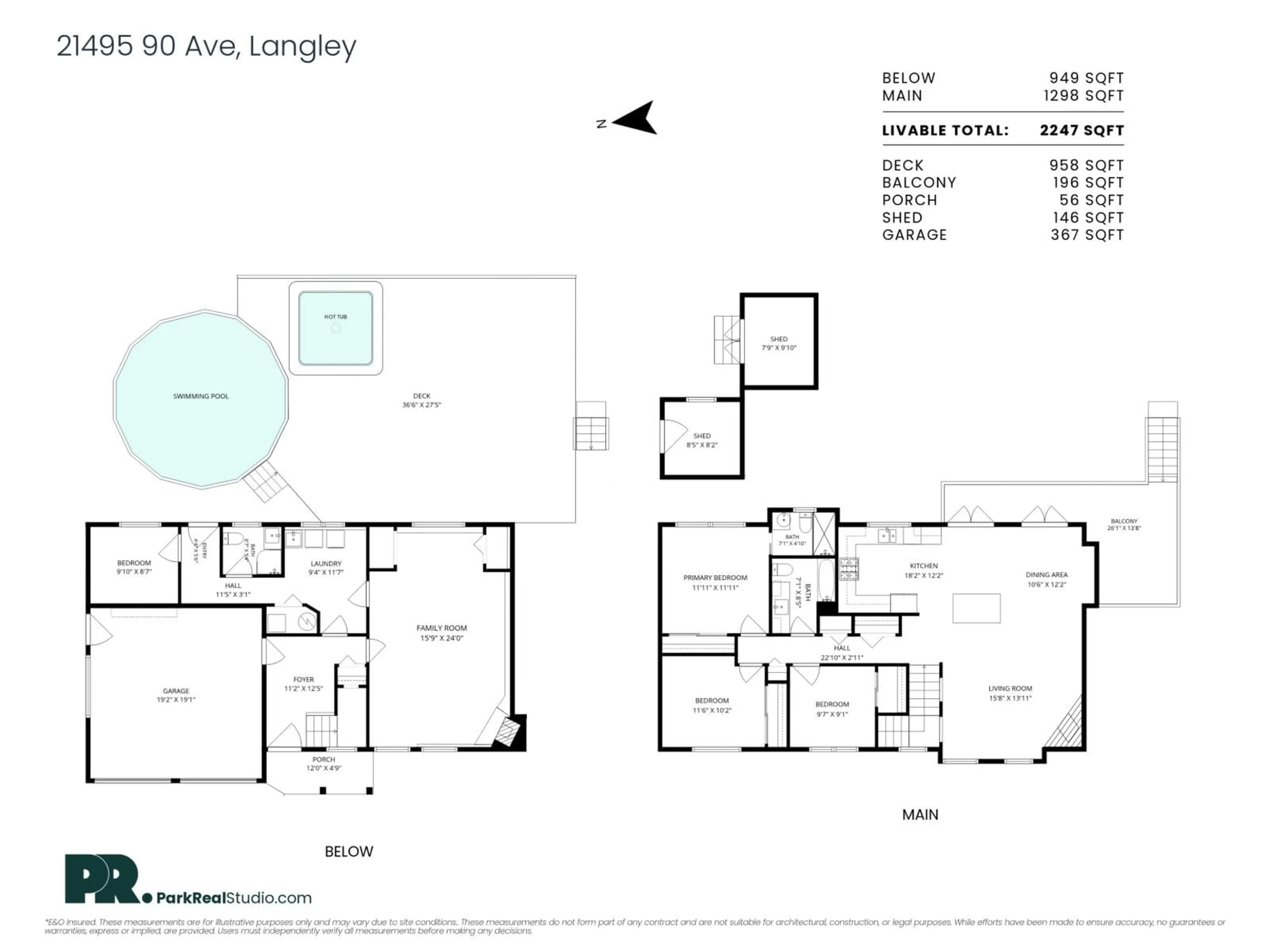 Floor plan for 21495 90 AVENUE, Langley British Columbia V1M1Z2