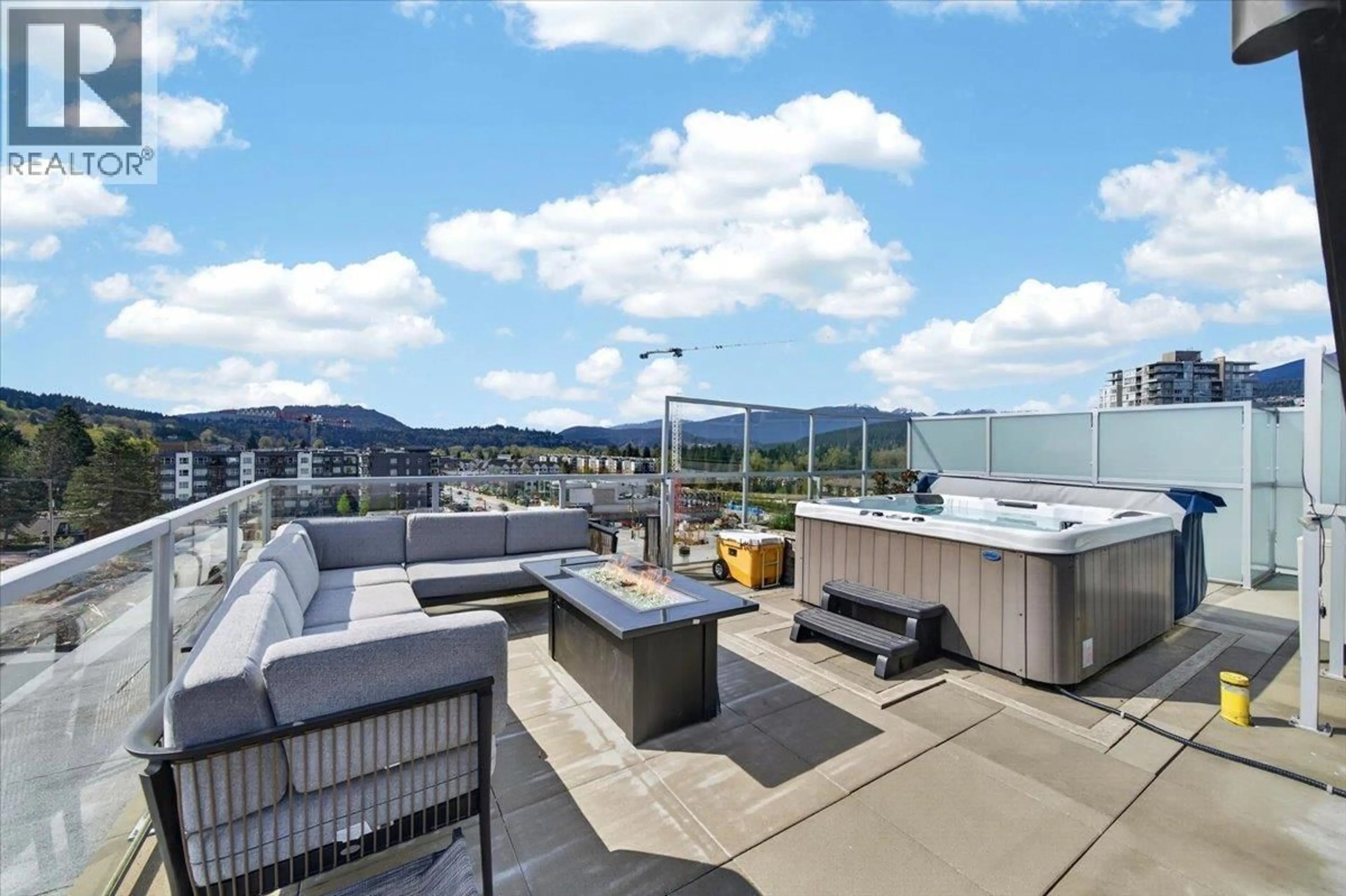 Patio, mountain view for 605 - 3229 ST JOHNS STREET, Port Moody British Columbia V3H0M4