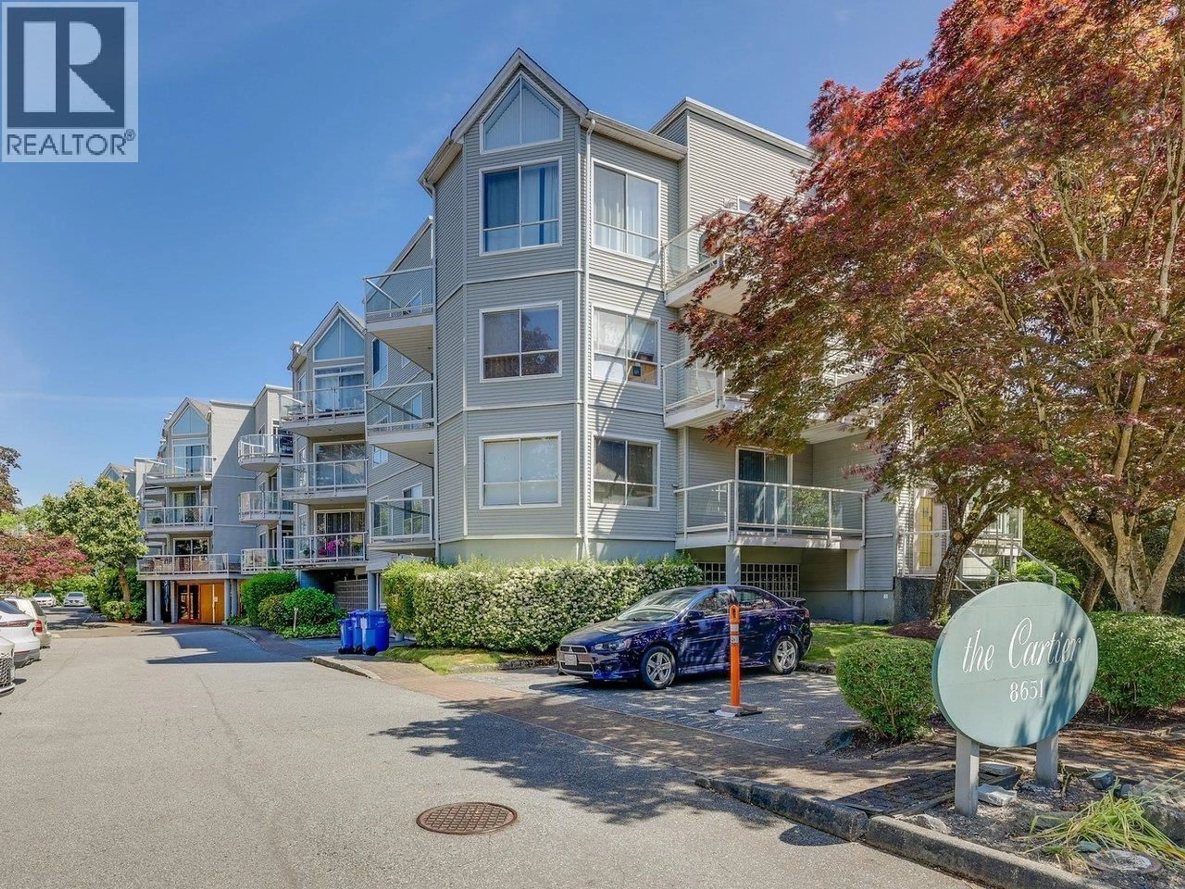 A pic from outside/outdoor area/front of a property/back of a property/a pic from drone, unknown for 315 - 8651 ACKROYD ROAD, Richmond British Columbia V6X1B6
