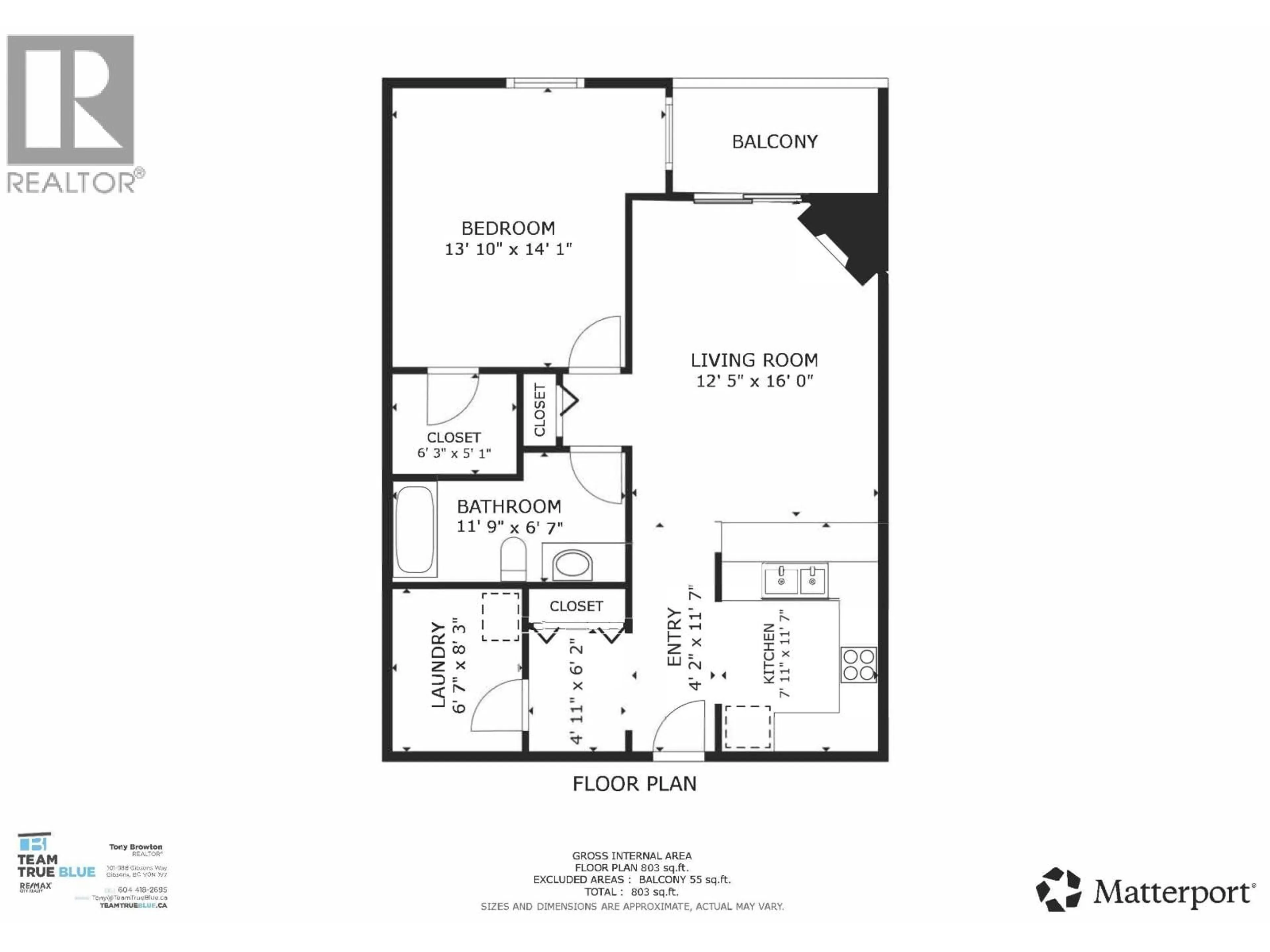 Floor plan for 404 - 5631 INLET AVENUE, Sechelt British Columbia V7Z0J1