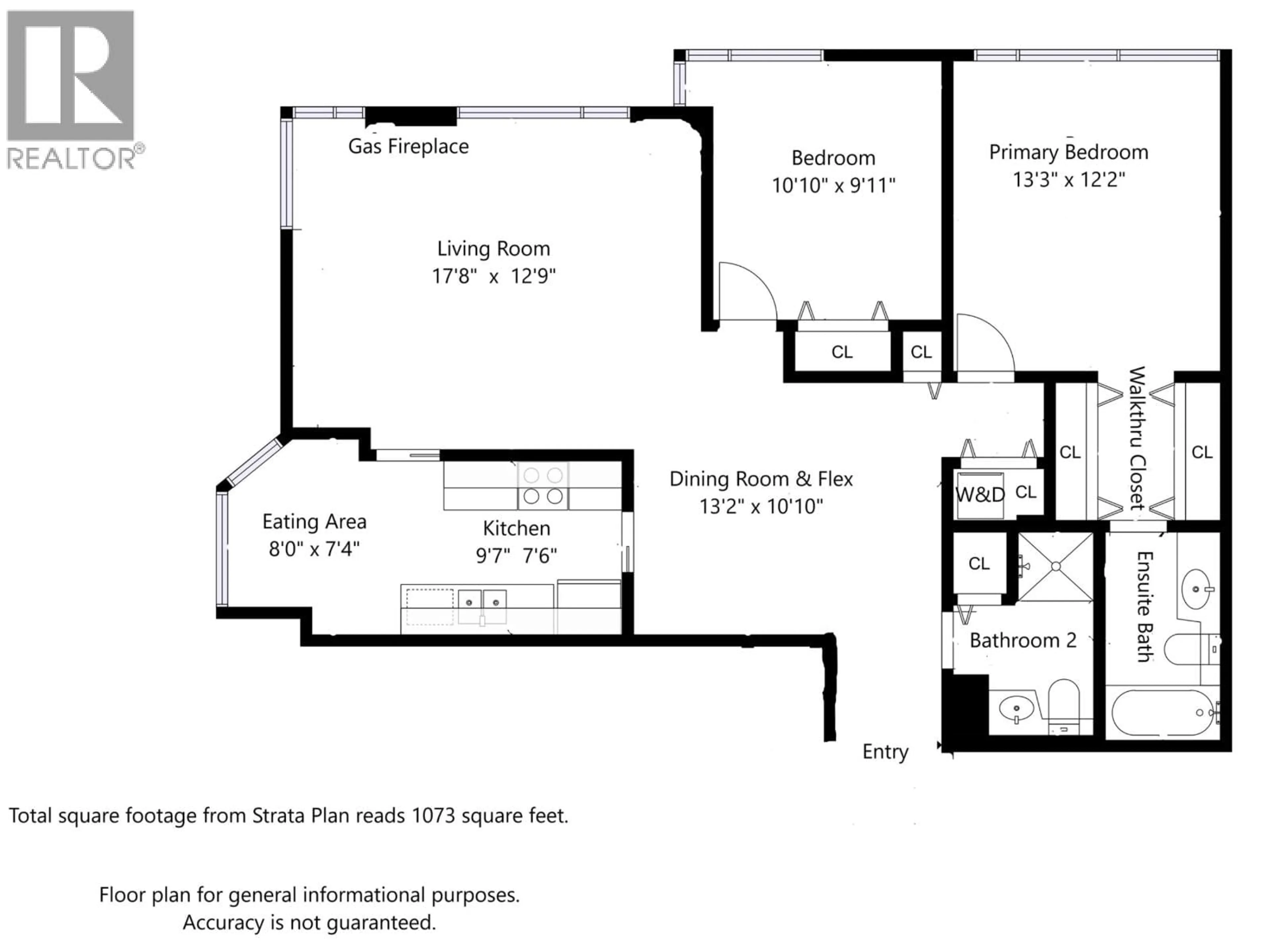 Floor plan for 104 - 7995 WESTMINSTER HIGHWAY, Richmond British Columbia V6X3Y5
