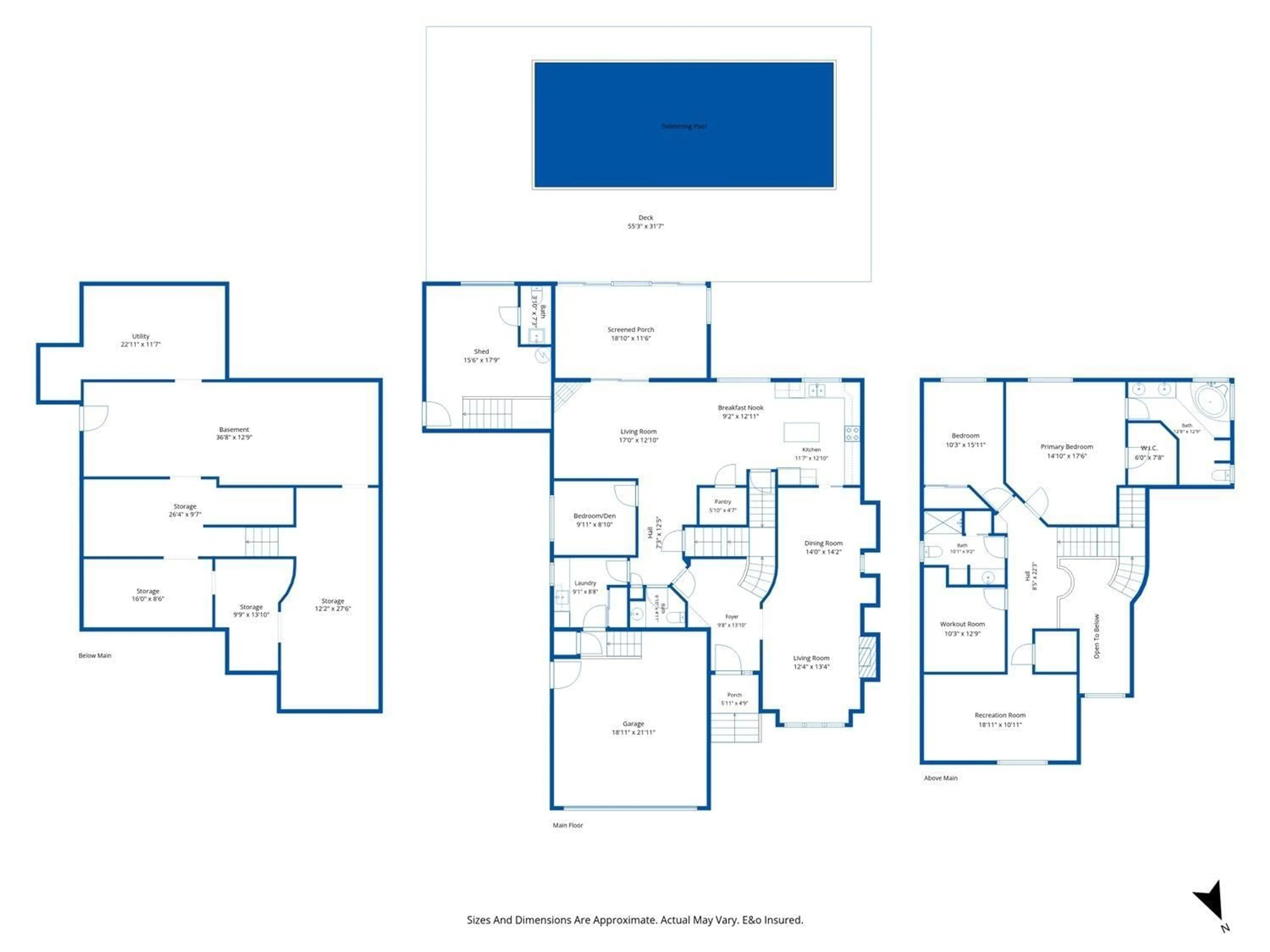 Floor plan for 20074 BIRCH PLACE, Hope British Columbia V0X1L2
