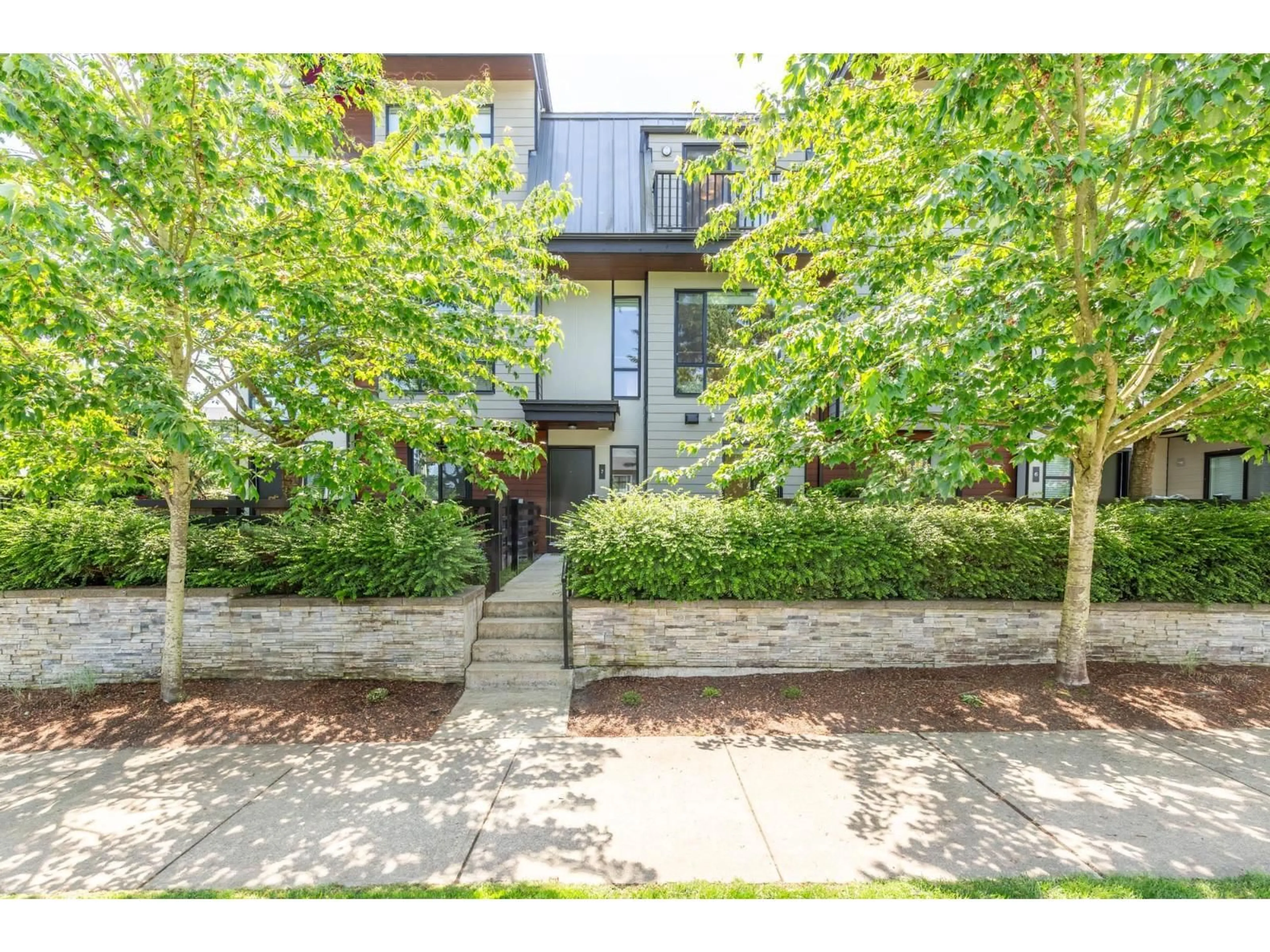 A pic from outside/outdoor area/front of a property/back of a property/a pic from drone, street for 7 - 15688 28 AVENUE, Surrey British Columbia V3Z0N1