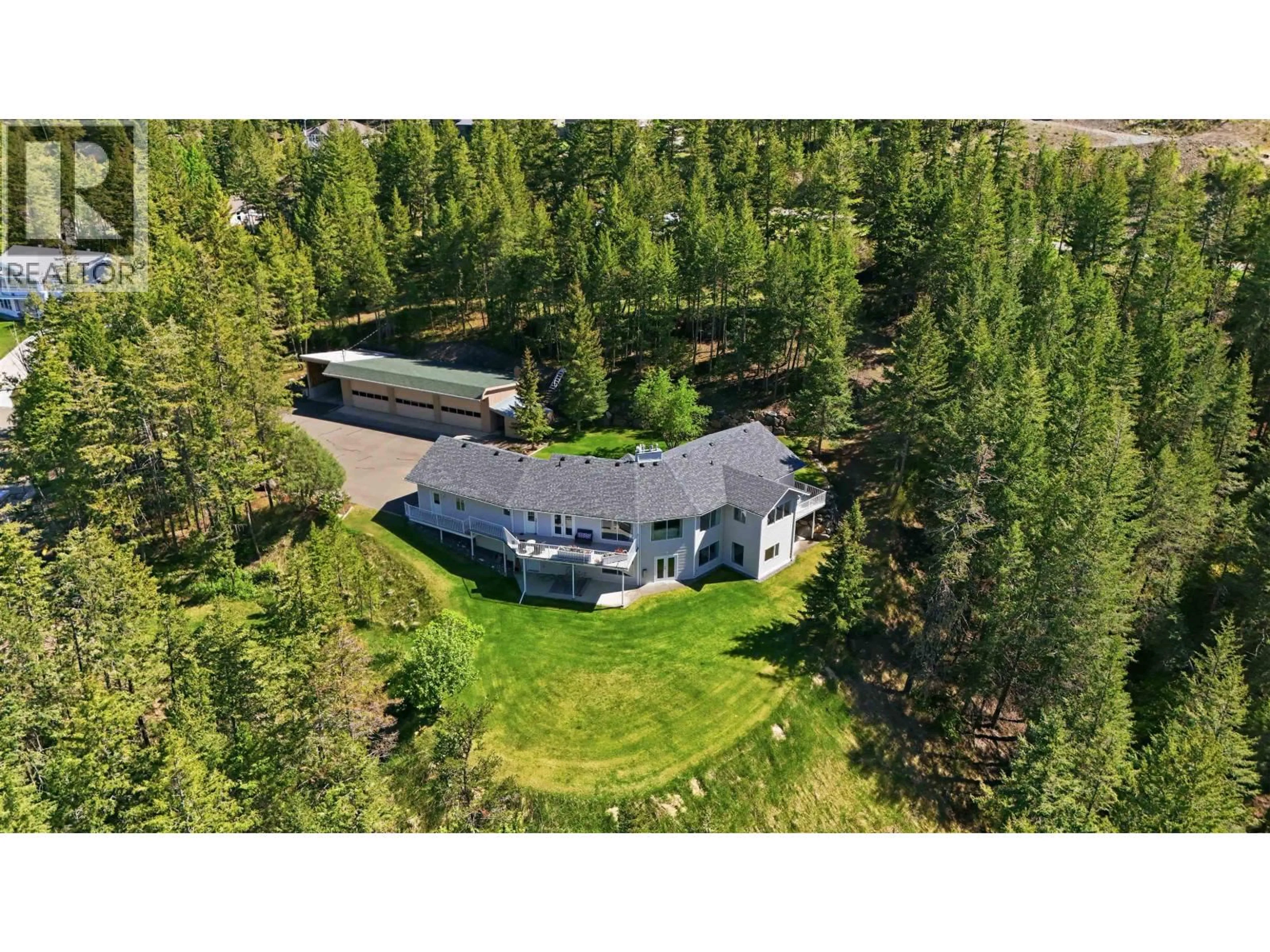 A pic from outside/outdoor area/front of a property/back of a property/a pic from drone, unknown for 2104 AQUA VIEW PLACE, Williams Lake British Columbia V2G5G2