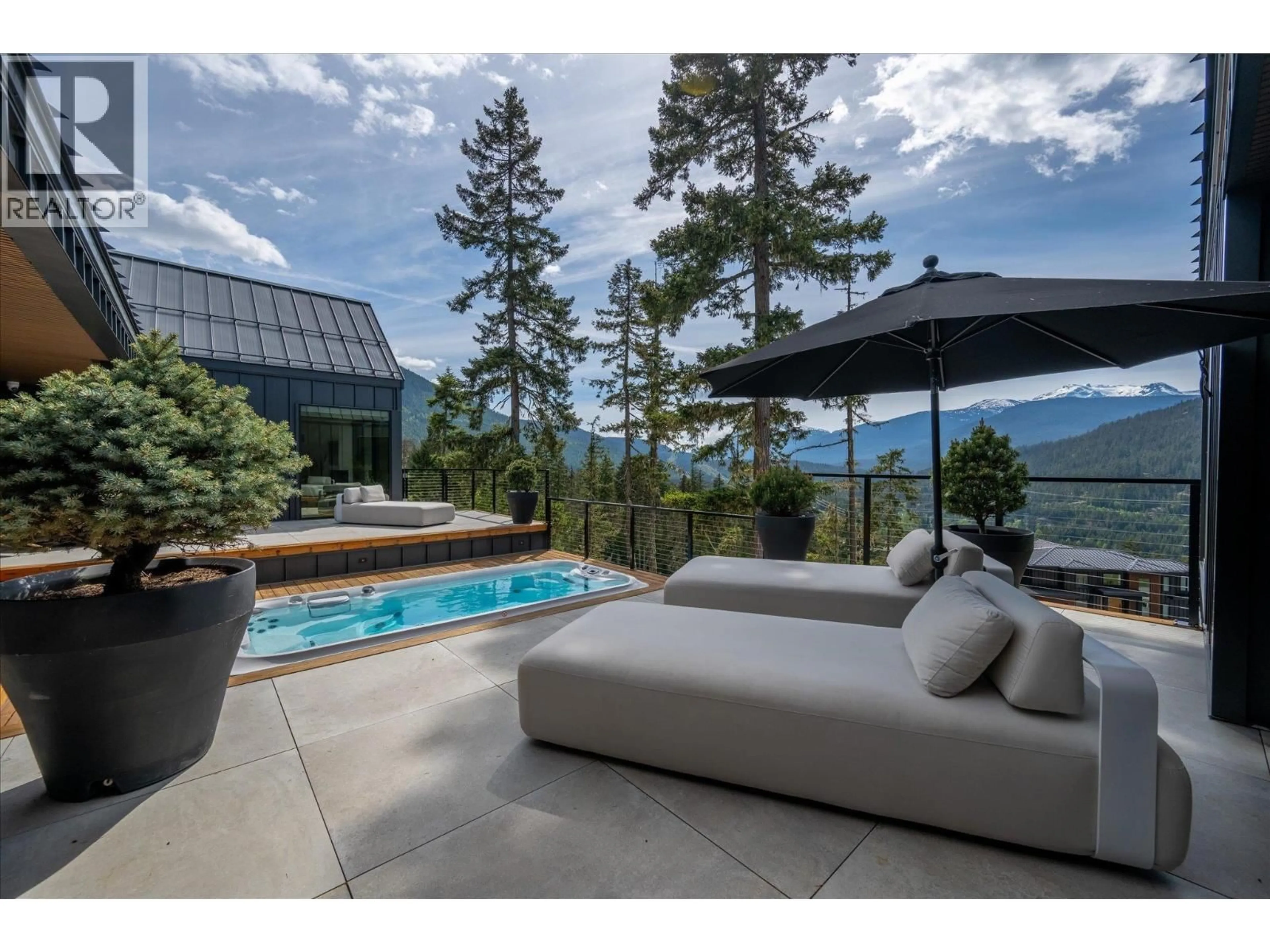 Patio, mountain view for 9304 STELLER'S WAY, Whistler British Columbia V8E1M1