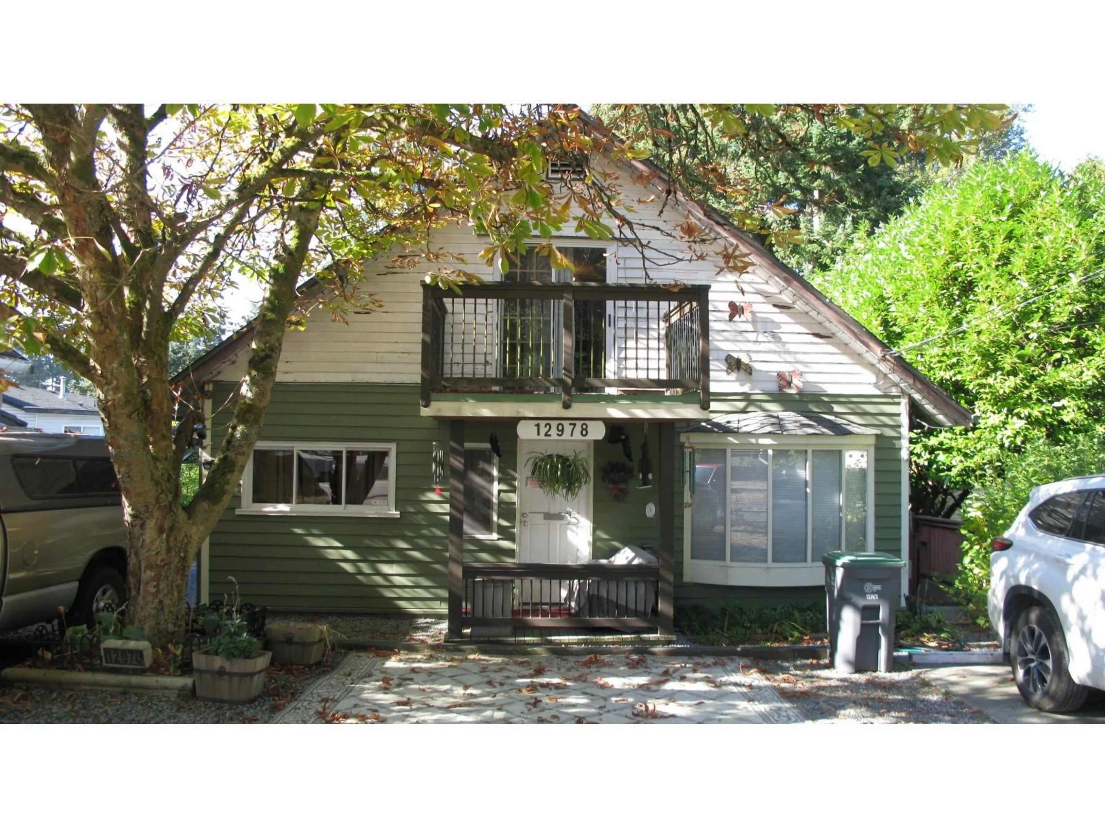 Home with vinyl exterior material, street for 12978 OLD YALE ROAD, Surrey British Columbia V3T3B8