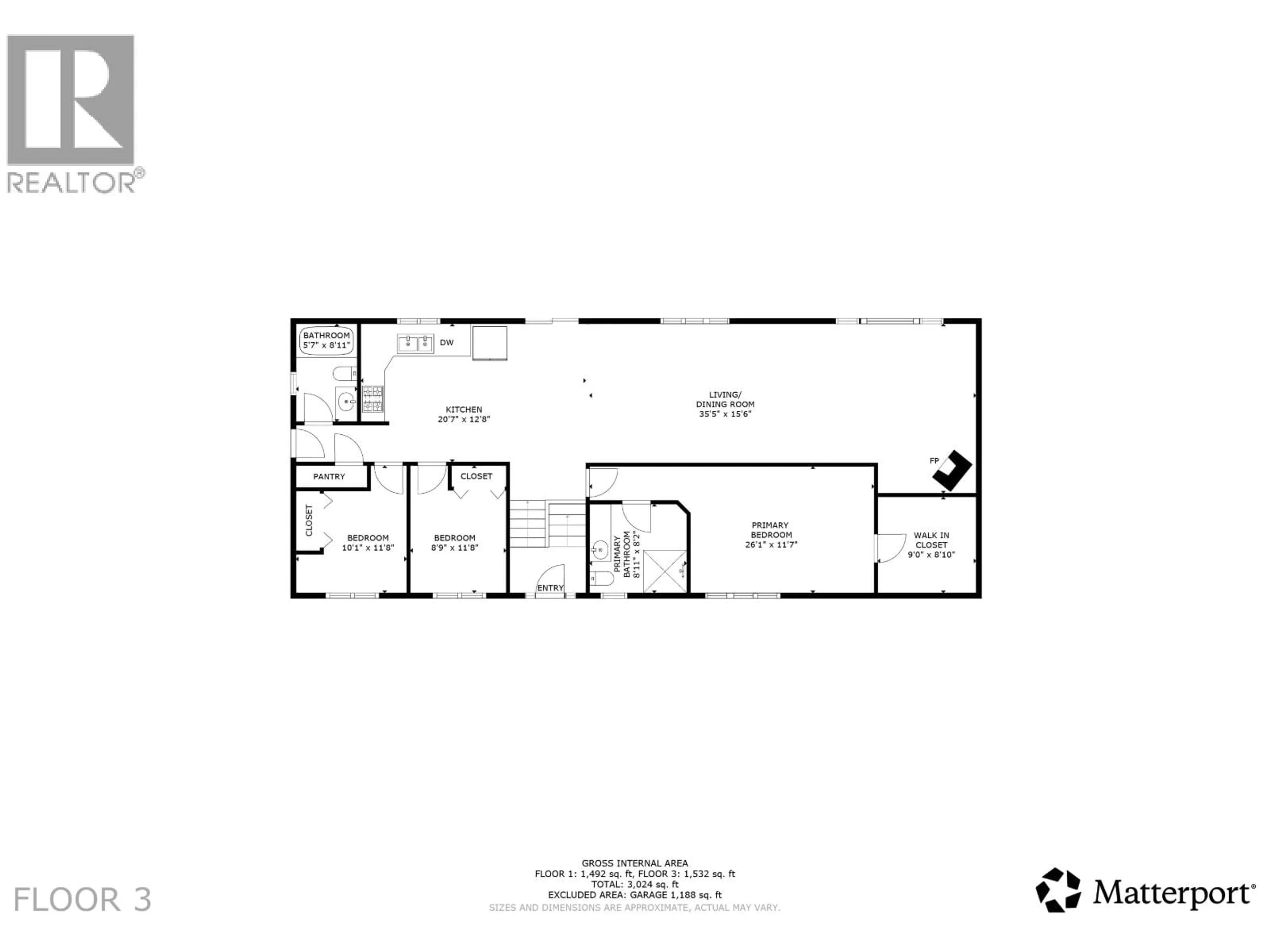 Floor plan for 13389 281 ROAD, Charlie Lake British Columbia V0C1H0