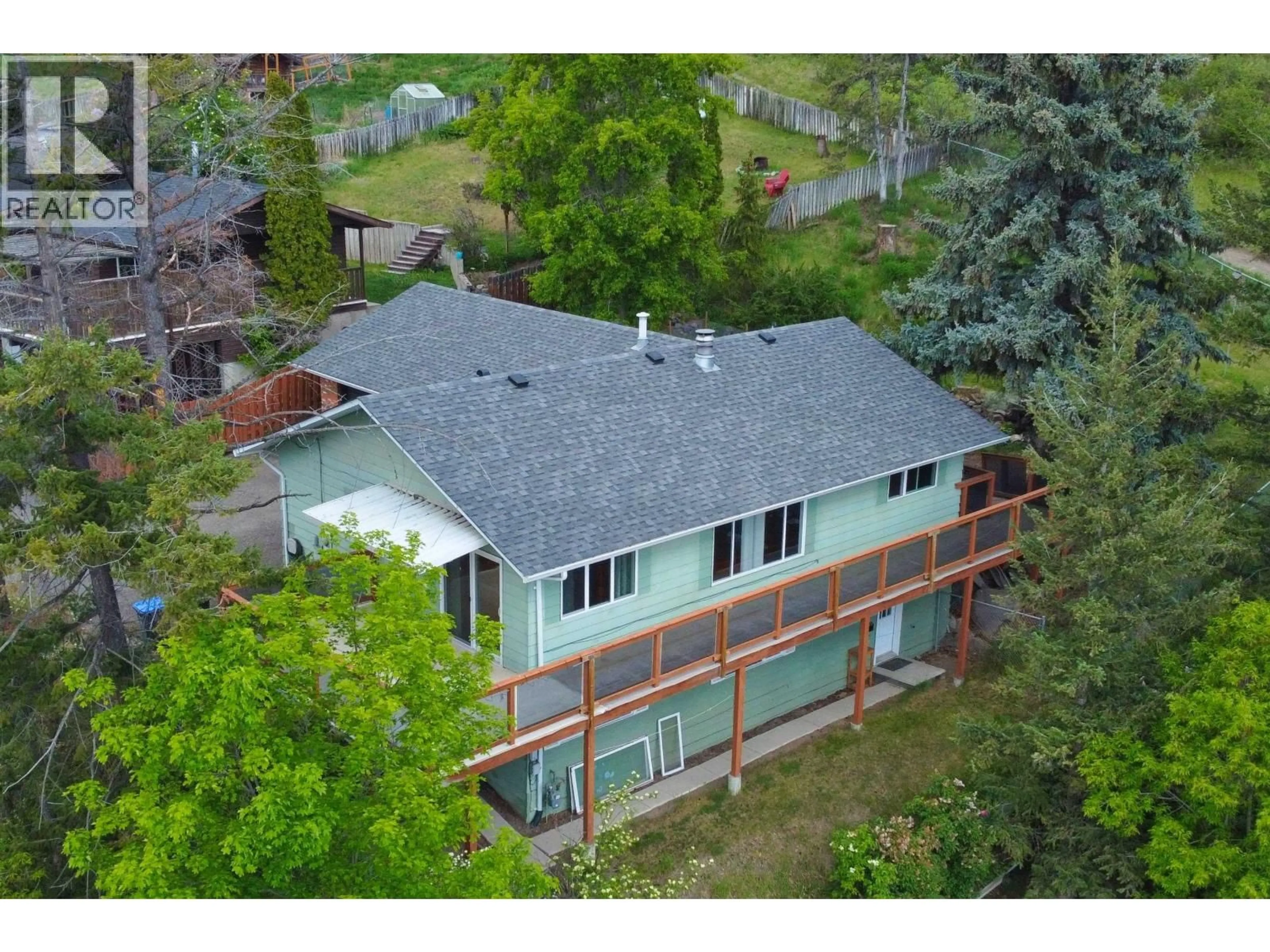 A pic from outside/outdoor area/front of a property/back of a property/a pic from drone, unknown for 1290 TWELFTH AVENUE, Williams Lake British Columbia V2G3X4