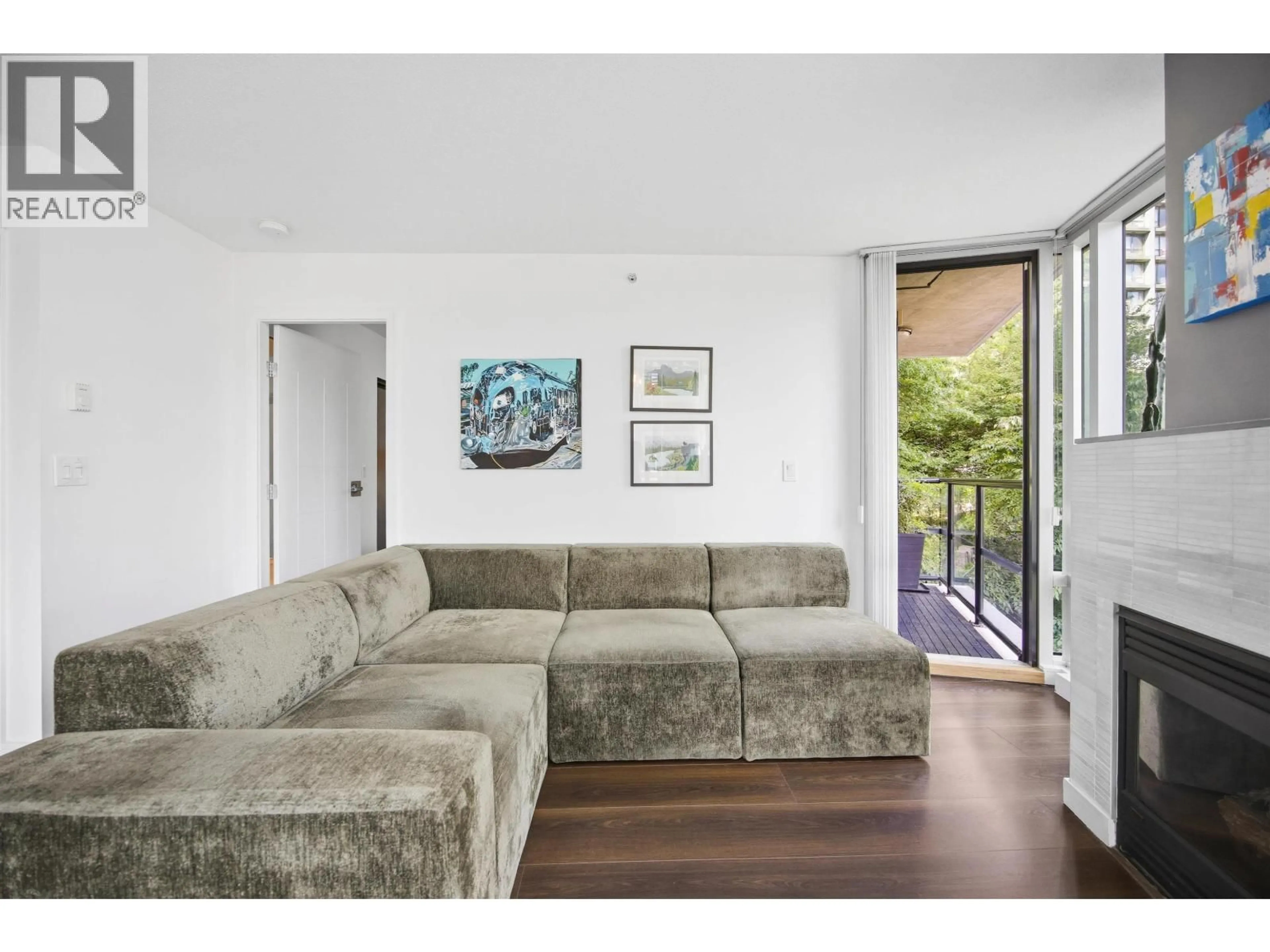 Living room with furniture, unknown for 208 - 1003 BURNABY STREET, Vancouver British Columbia V6E4R7