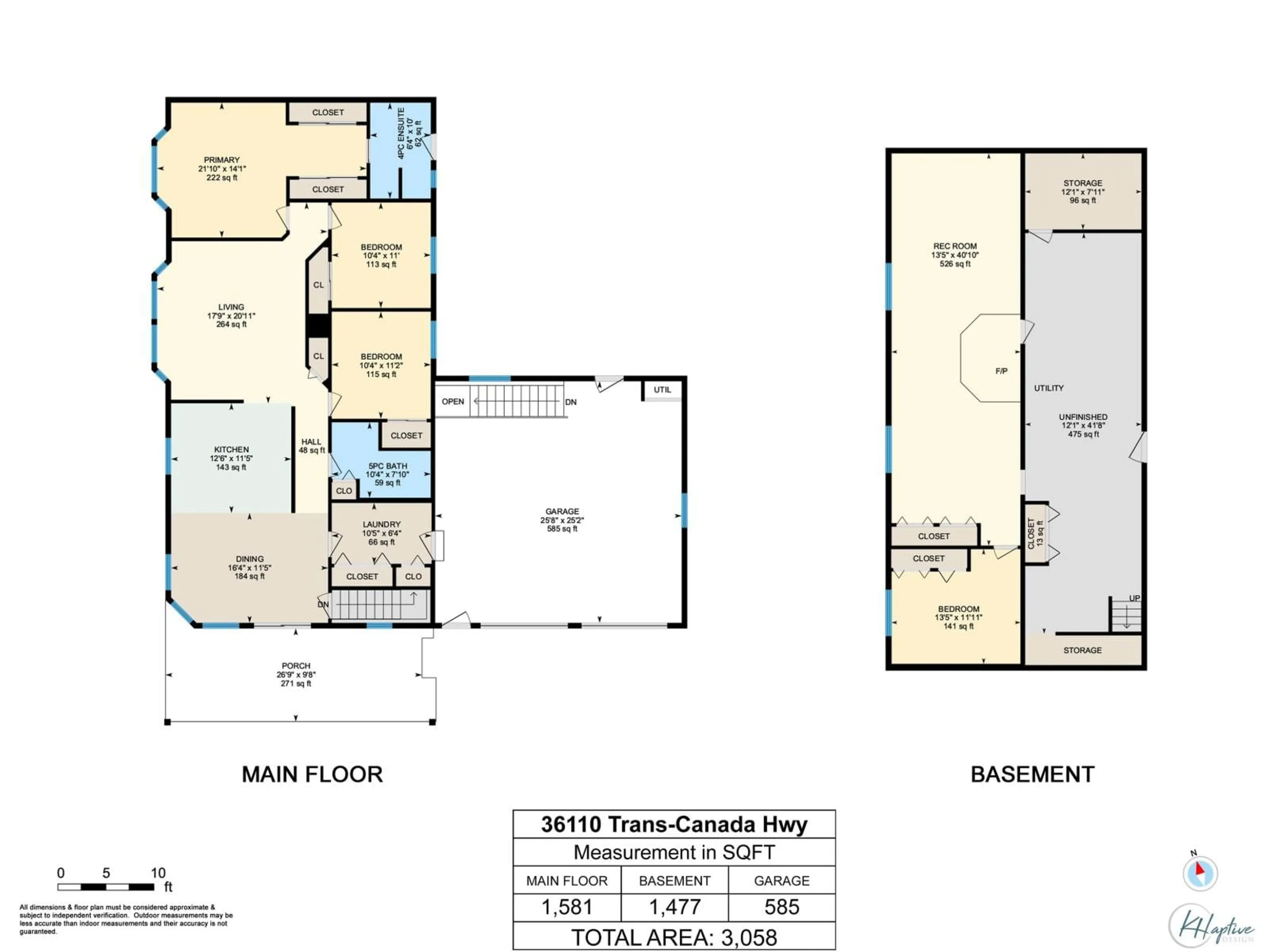 Floor plan for 36110 TRANS CANADA HIGHWAY, Yale British Columbia V0K2S1