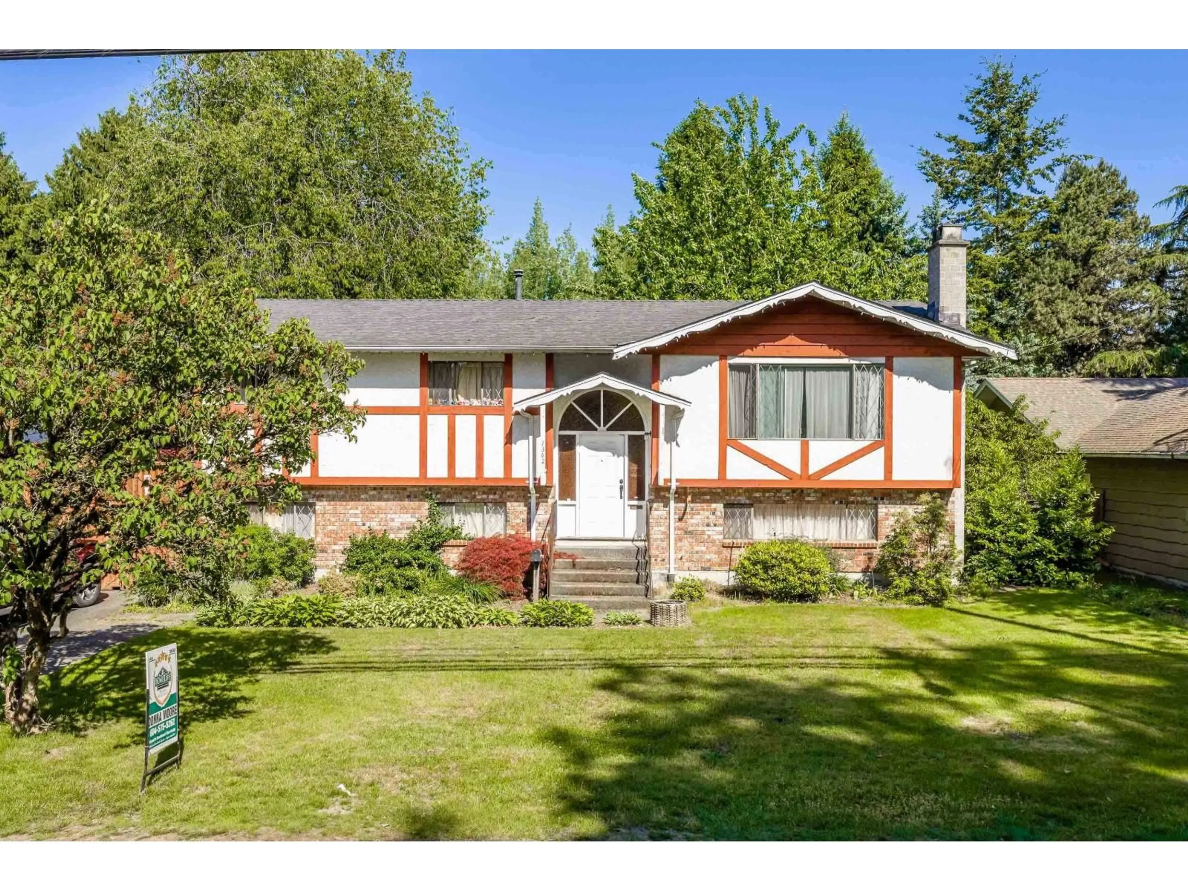 Home with vinyl exterior material, street for 7342 140 STREET, Surrey British Columbia V3W5J7