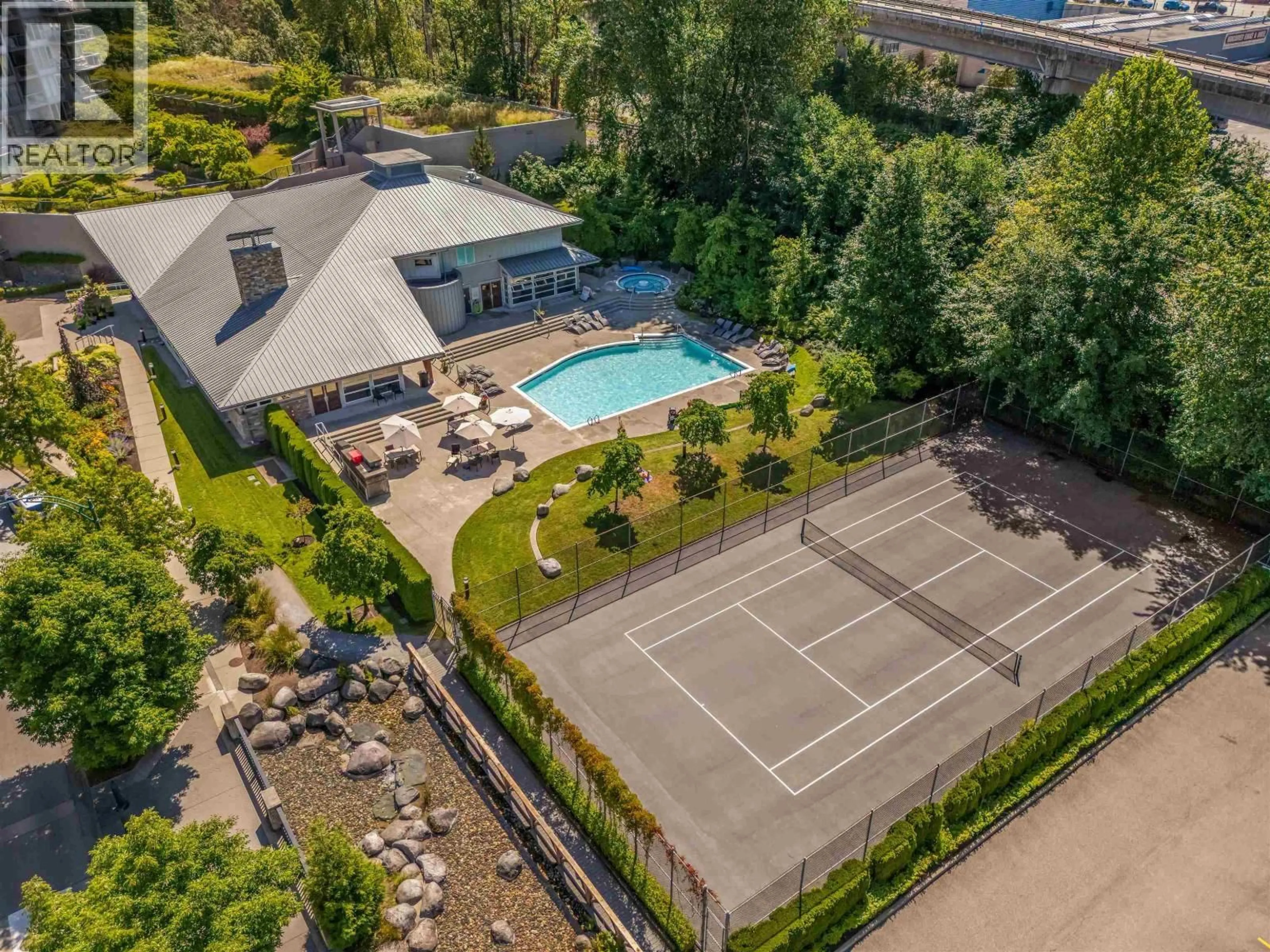 A pic from outside/outdoor area/front of a property/back of a property/a pic from drone, unknown for 208 - 500 KLAHANIE DRIVE, Port Moody British Columbia V3H5L1