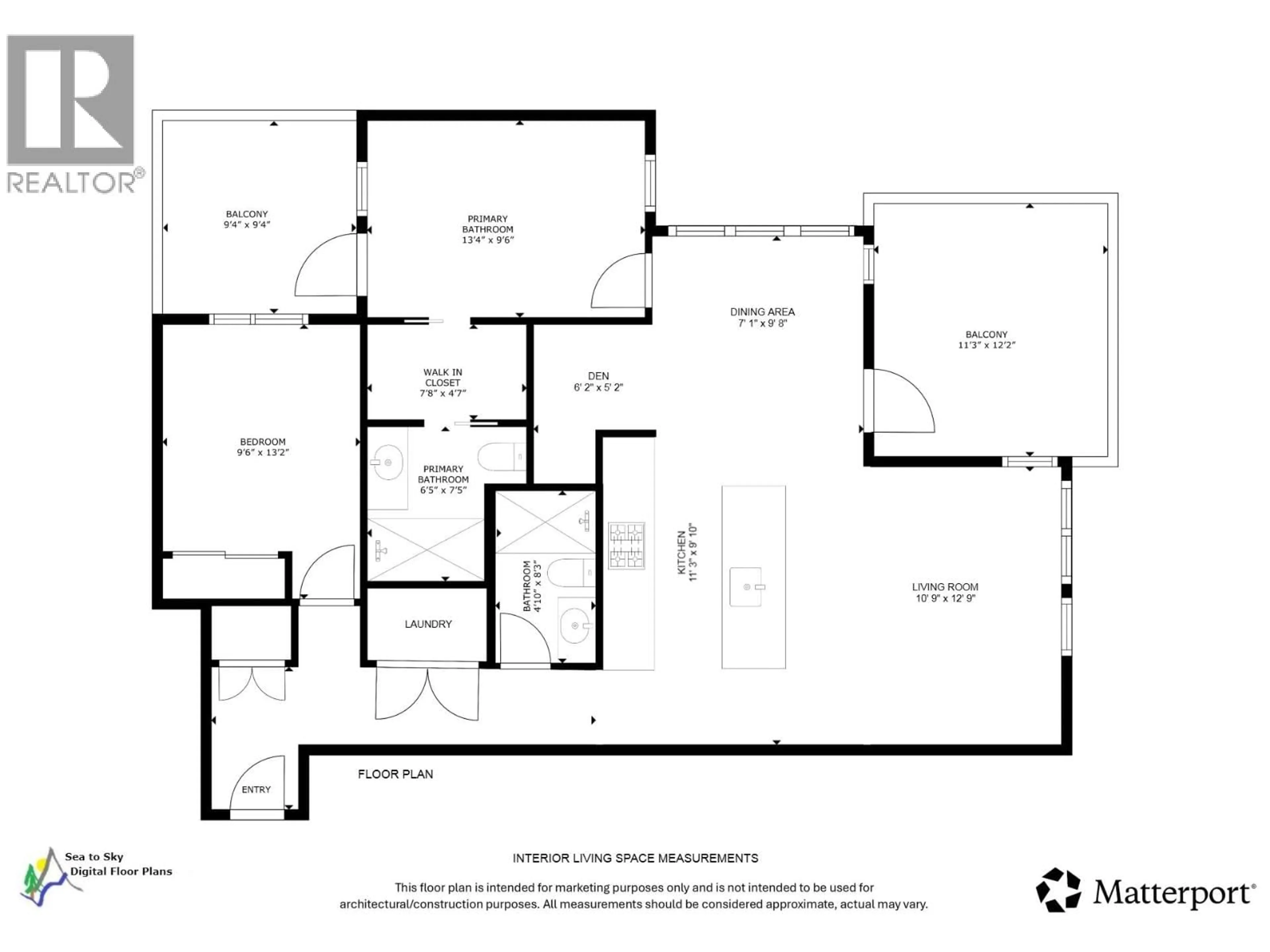 Floor plan for 626 - 1500 SCOTT CRESCENT, Squamish British Columbia V8B1G5