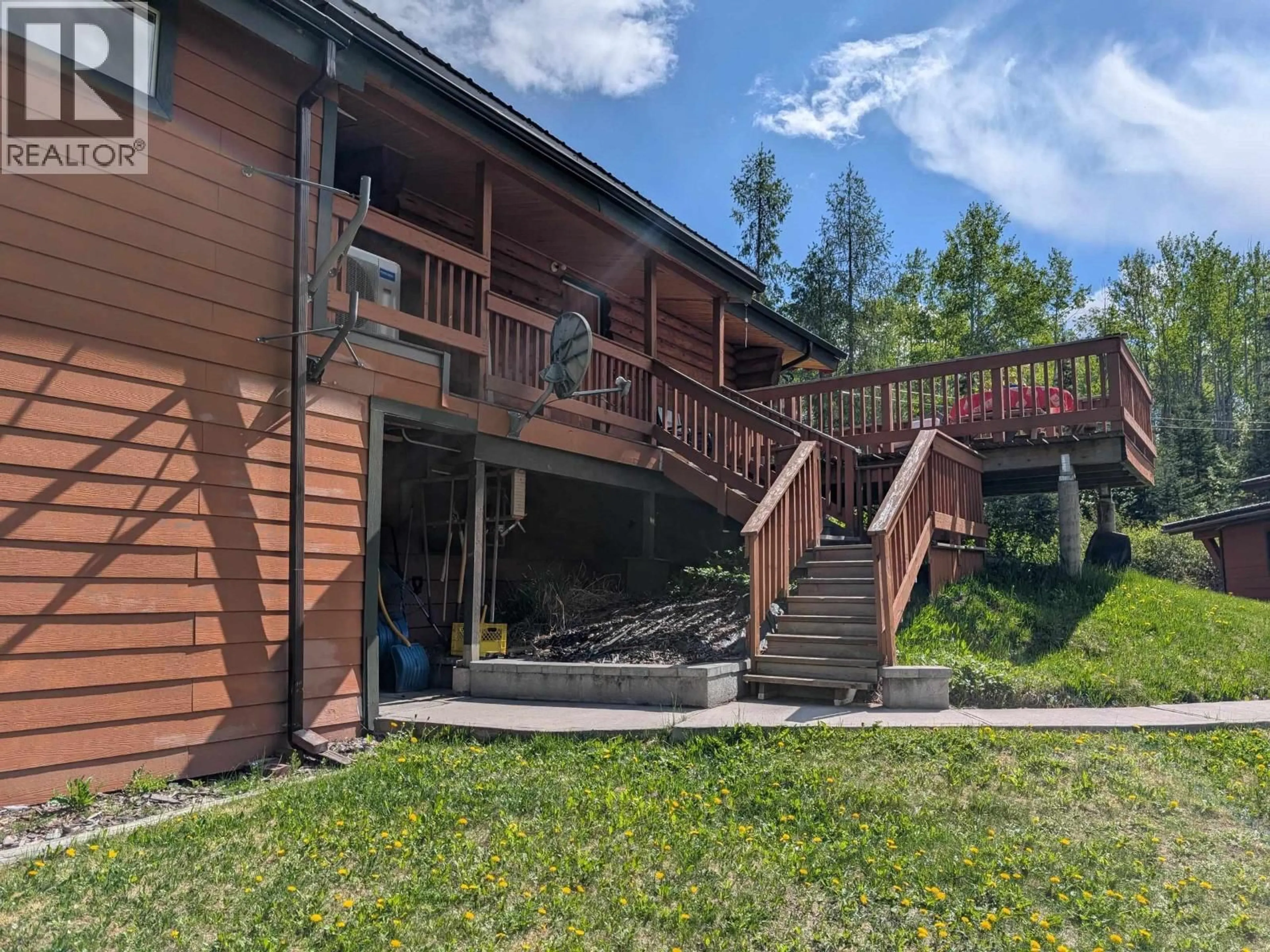 Patio, mountain view for 2089 MONCKTON ROAD, Smithers British Columbia V0J2N4