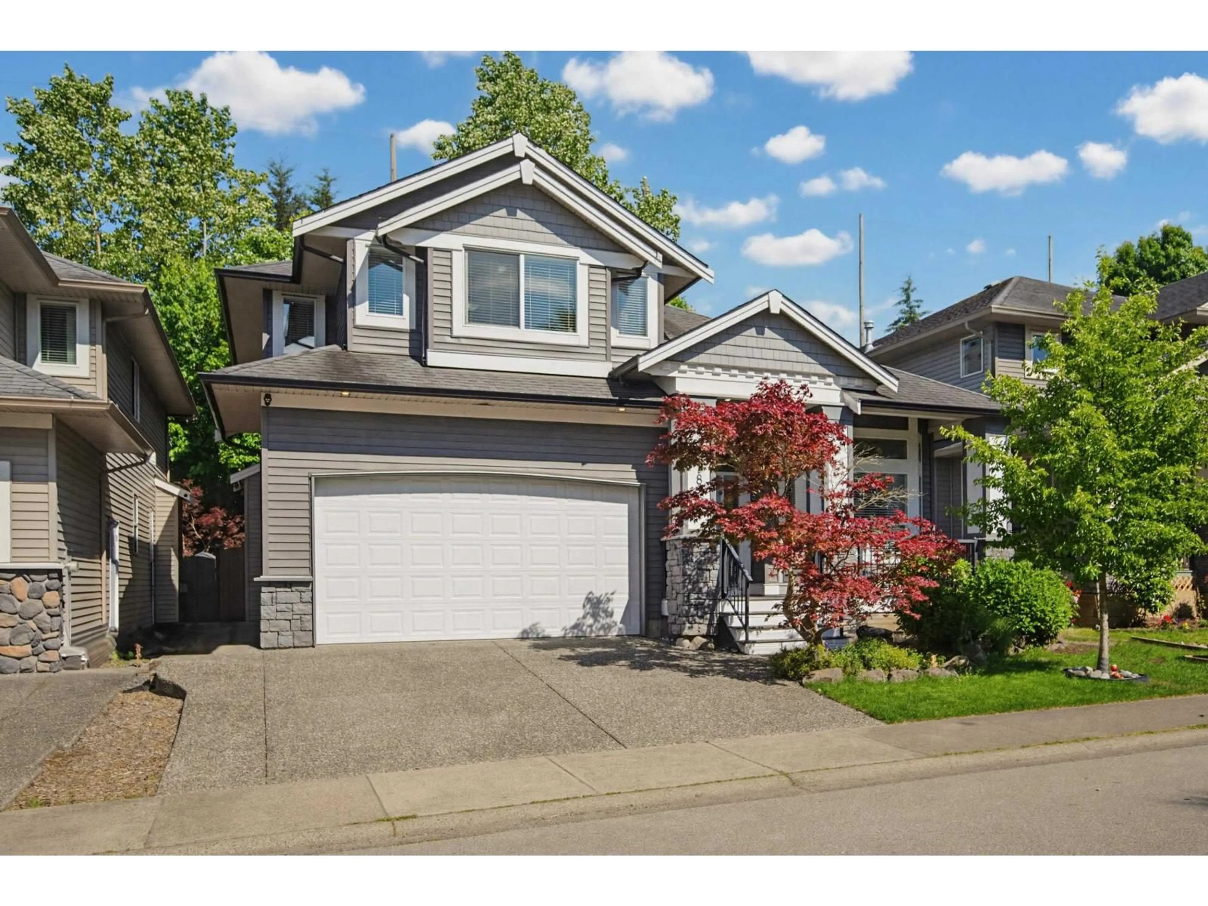 Home with vinyl exterior material, street for 9018 217 STREET, Langley British Columbia V1M4C7