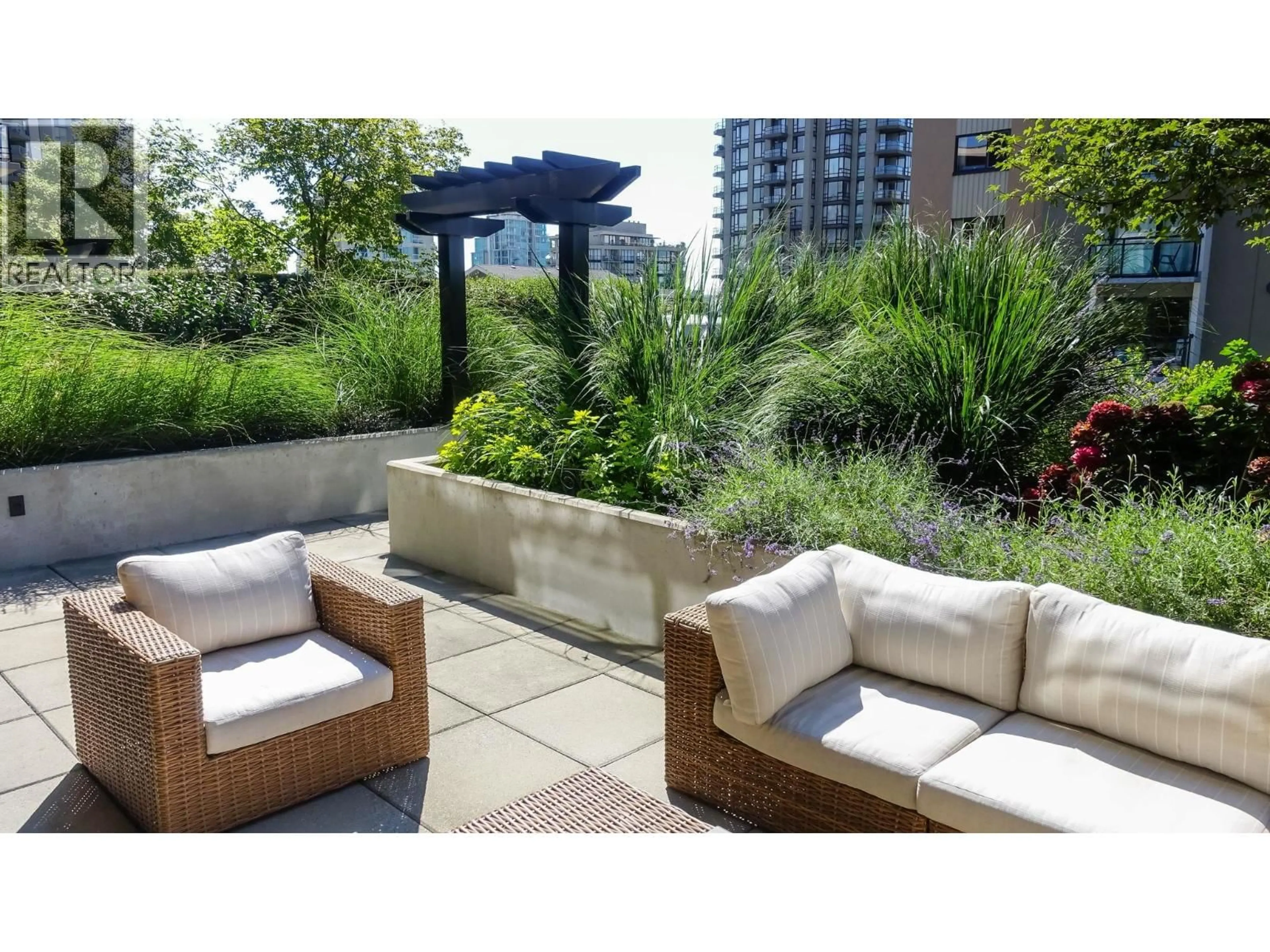 Patio, water/lake/river/ocean view for 208 - 177 3RD STREET, North Vancouver British Columbia V7M0G5