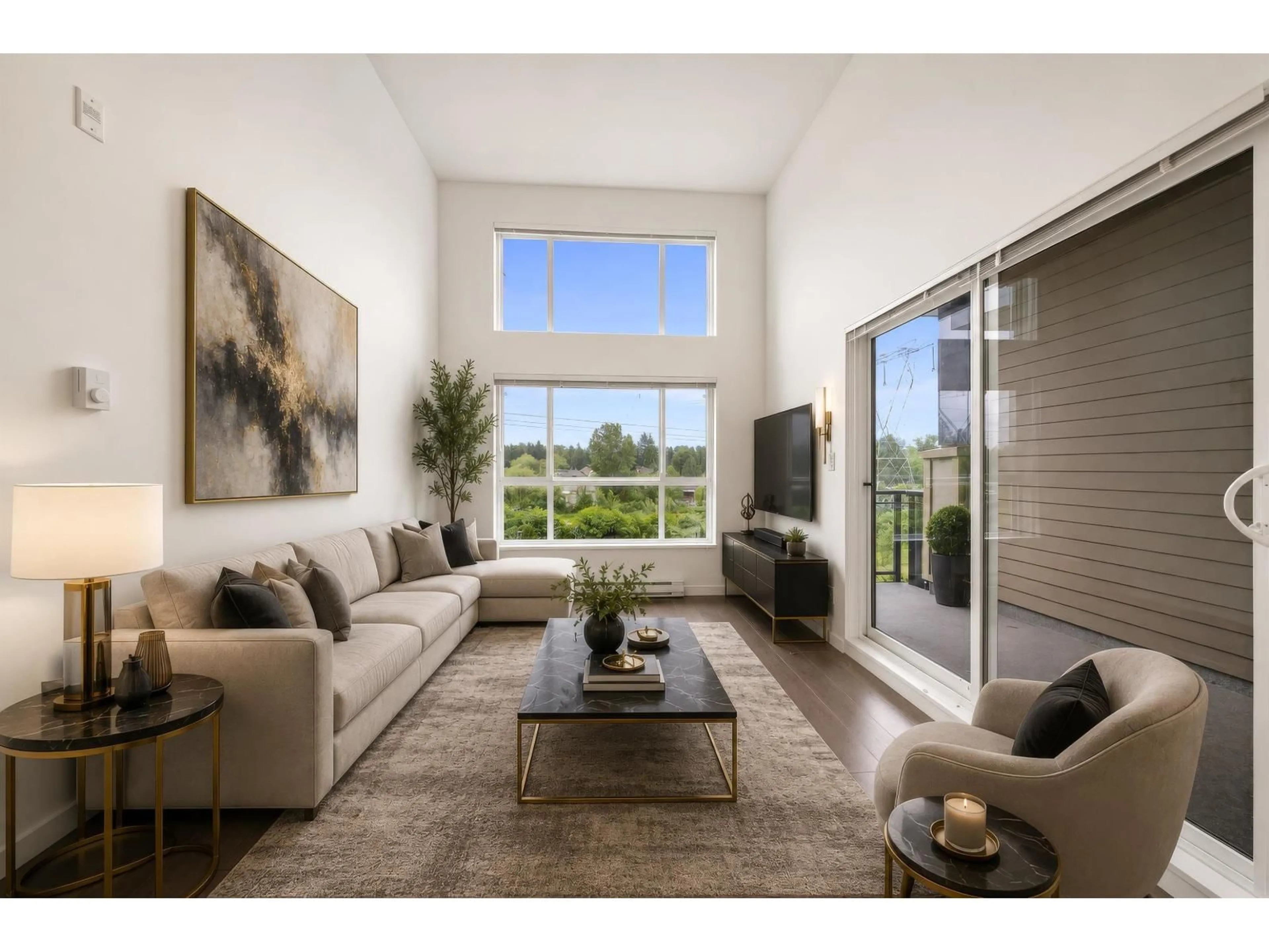 Living room with furniture, unknown for 420 - 10688 140 STREET, Surrey British Columbia V3T0M6