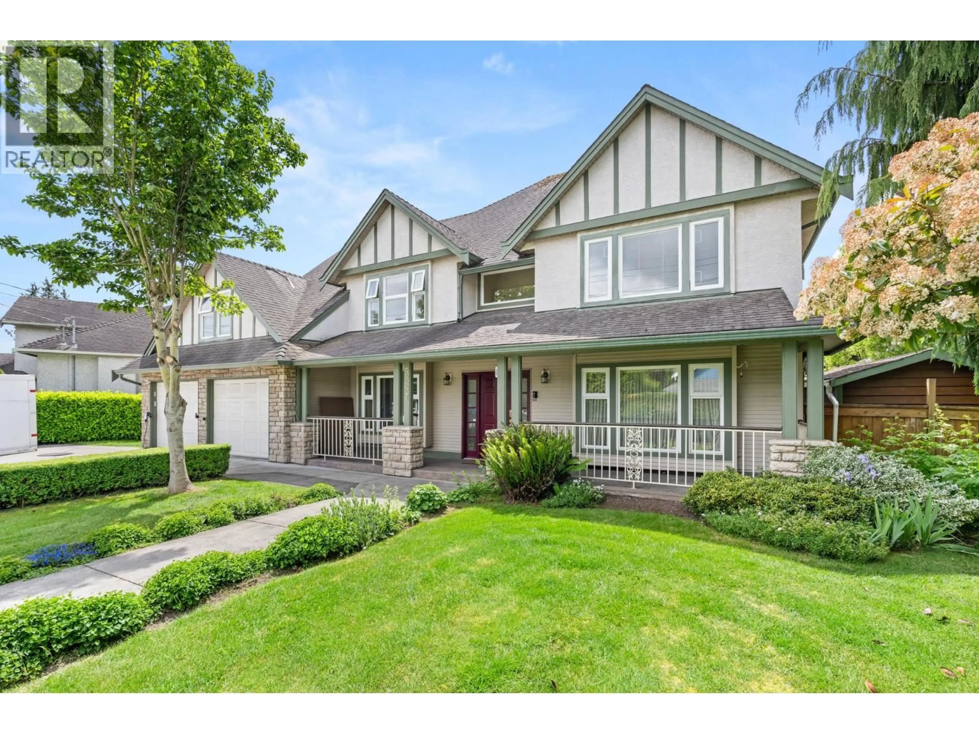 Home with vinyl exterior material, street for 5287 CRESCENT DRIVE, Delta British Columbia V4K2E1