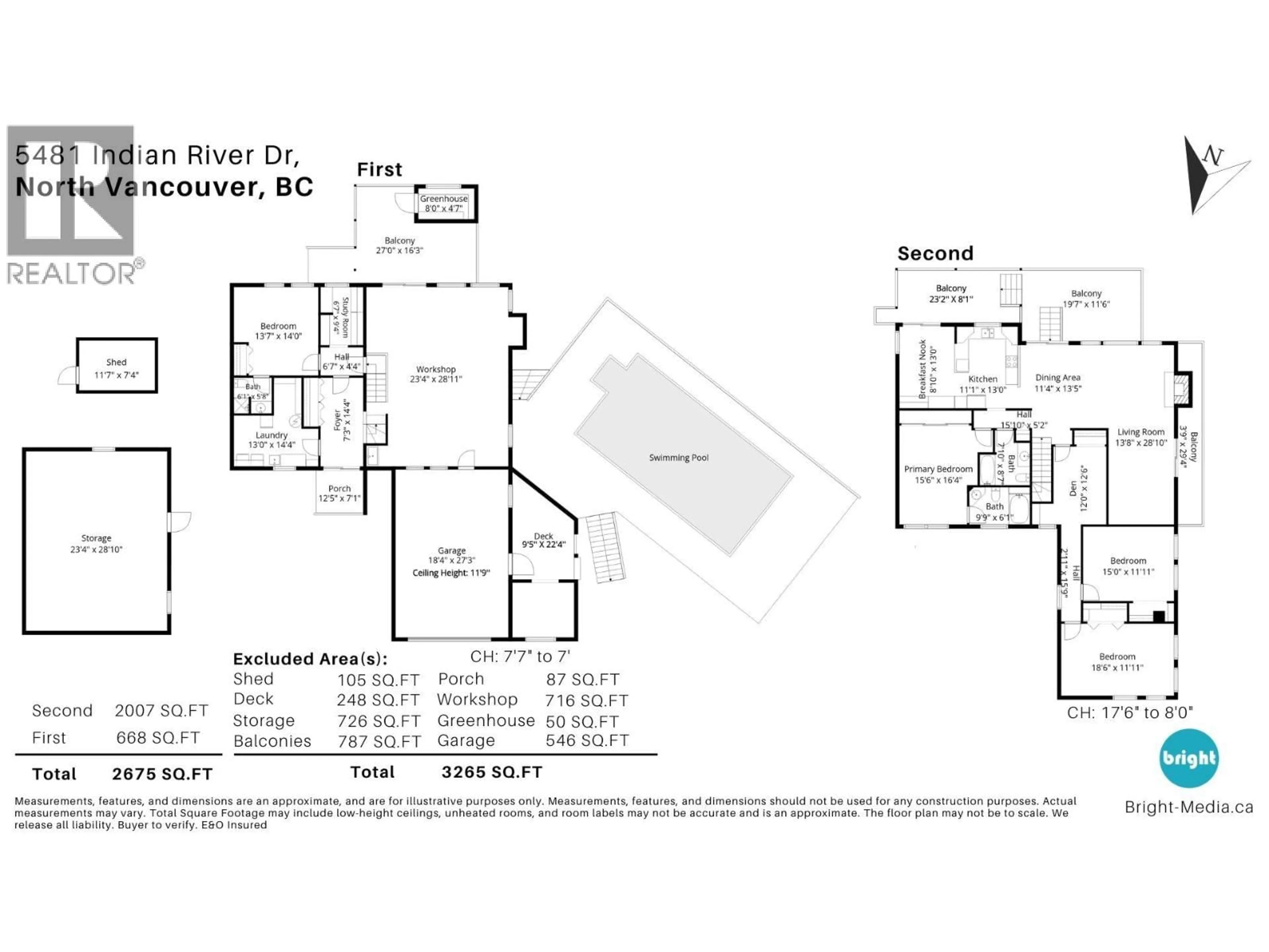 Floor plan for 5481 INDIAN RIVER DRIVE, North Vancouver British Columbia V7G2T7