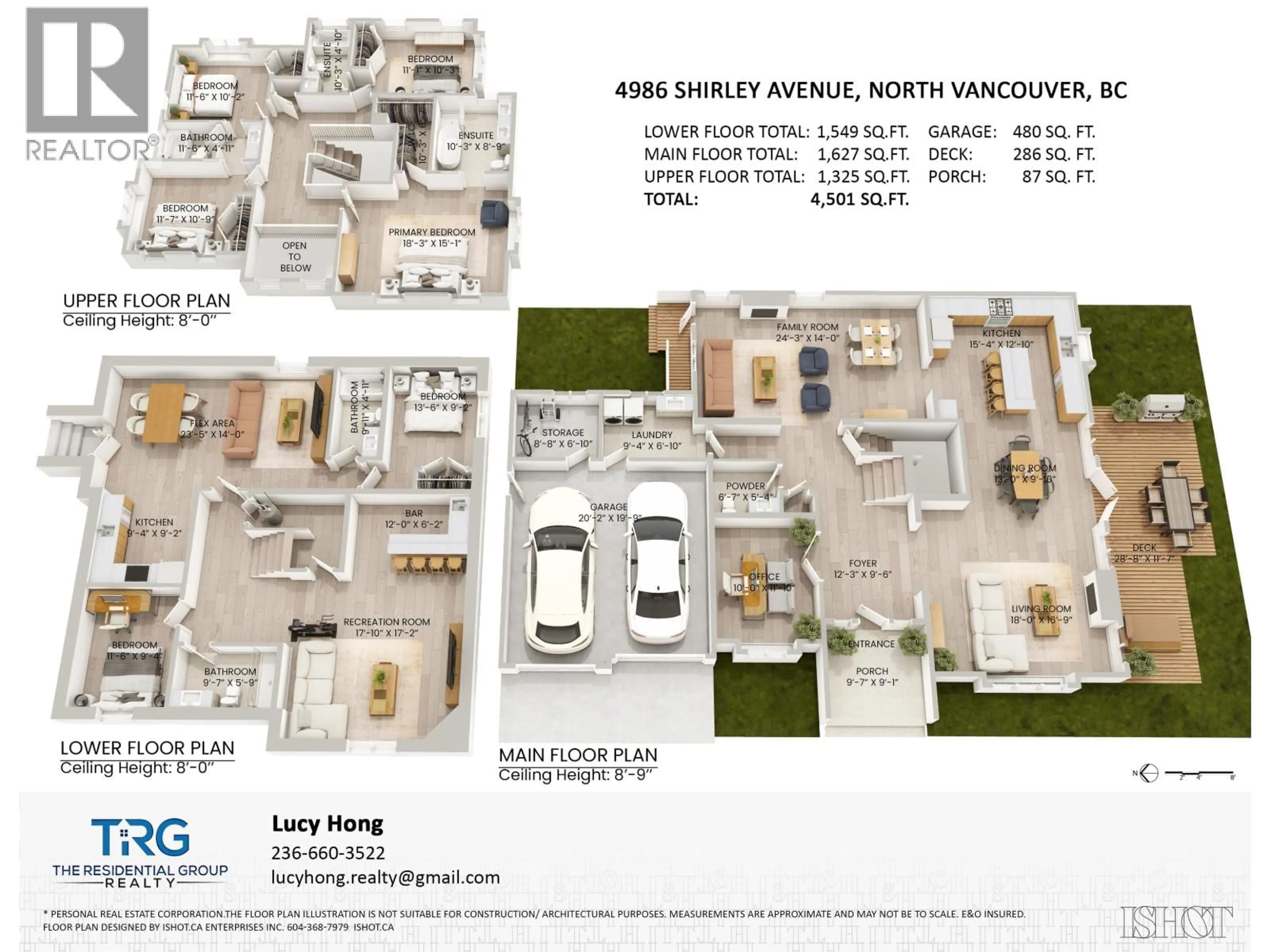 Floor plan for 4986 SHIRLEY AVENUE, North Vancouver British Columbia V7R3W4