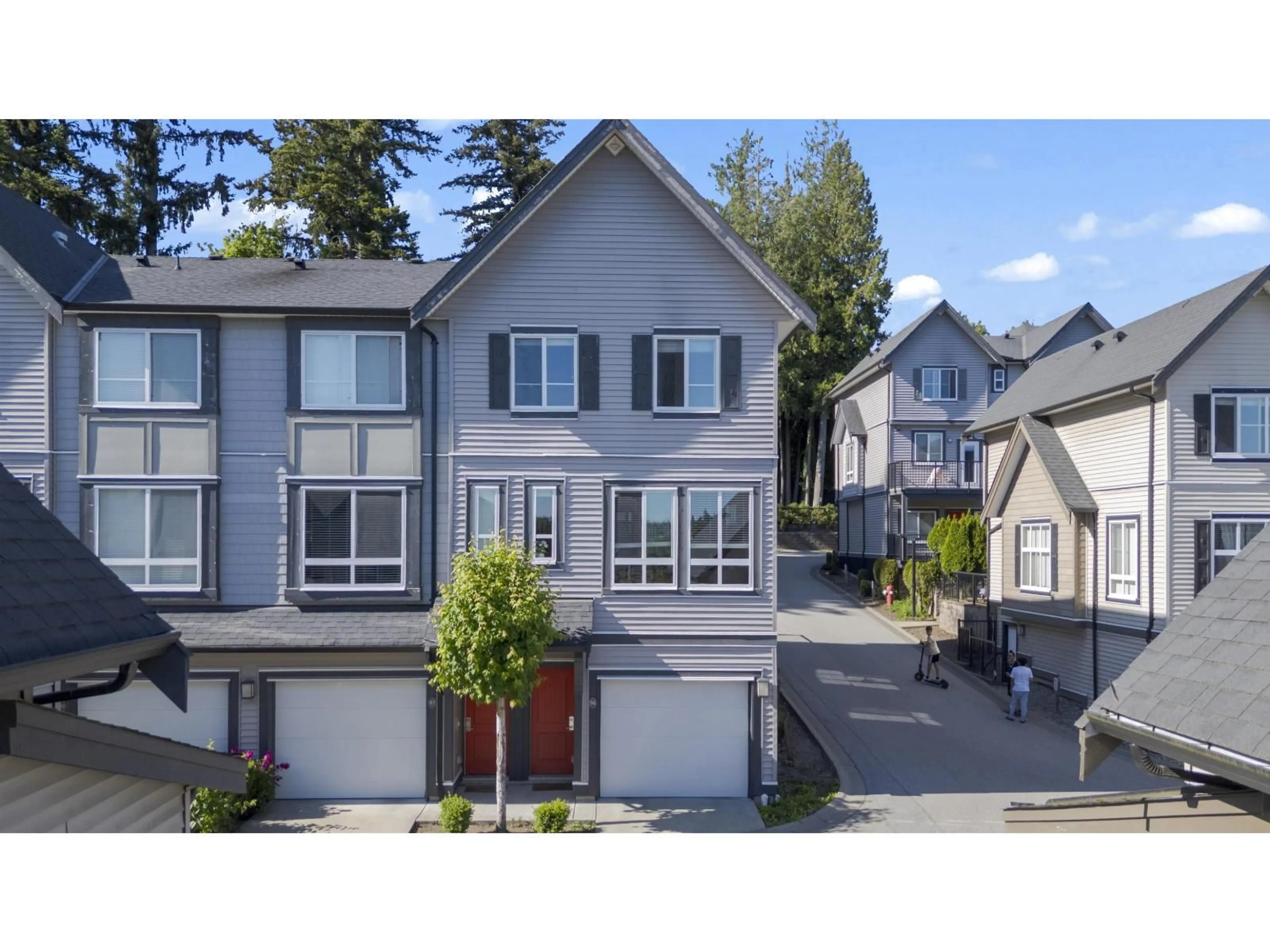 A pic from outside/outdoor area/front of a property/back of a property/a pic from drone, street for 96 - 14555 68 AVENUE, Surrey British Columbia V3S2A8