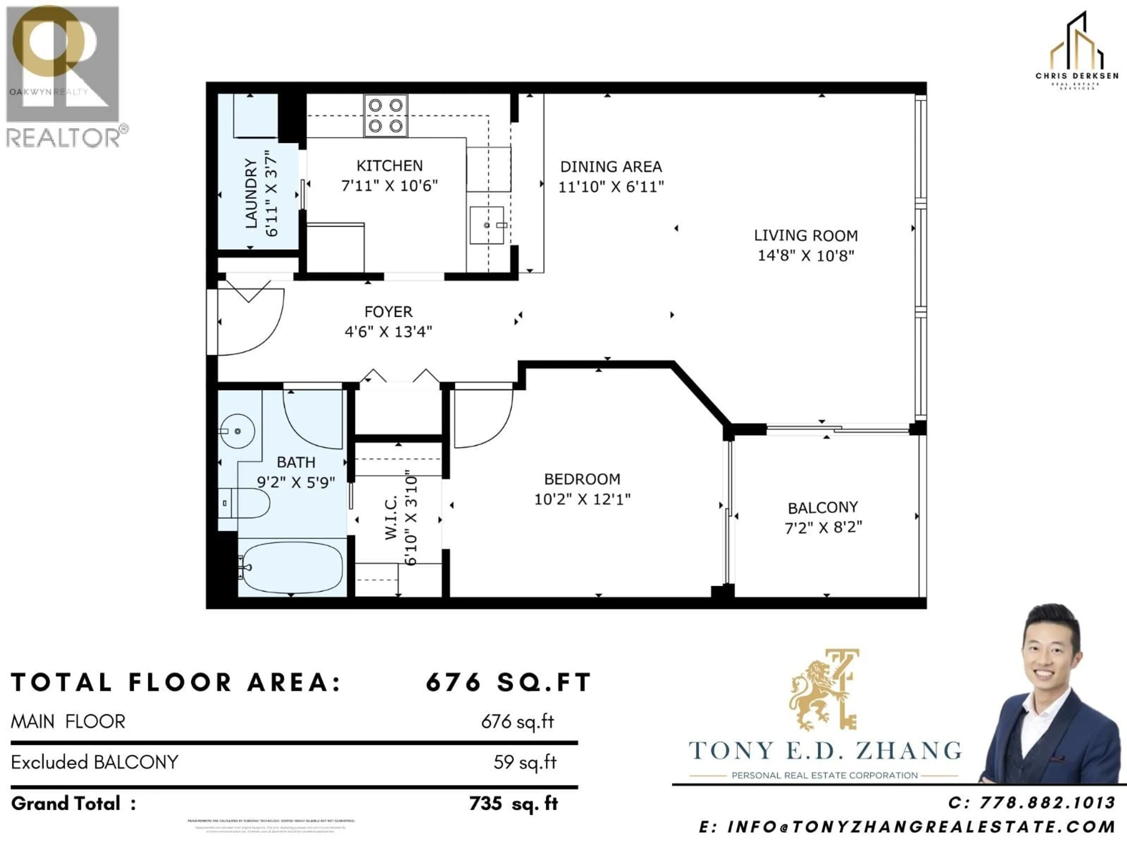 Floor plan for 705 - 460 WESTVIEW STREET, Coquitlam British Columbia V3K6C9