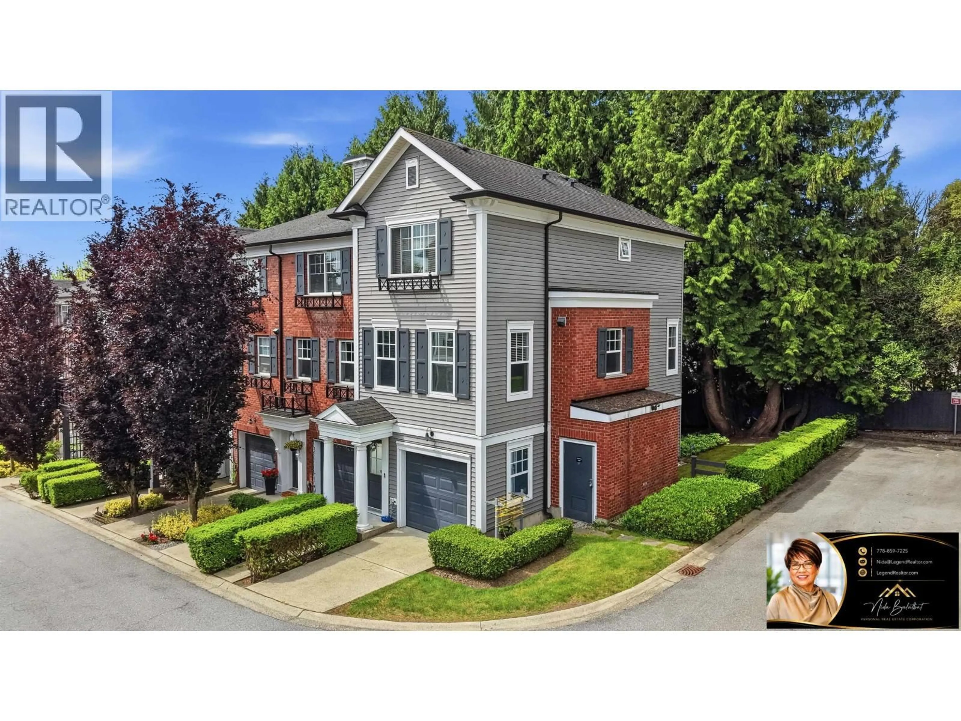 A pic from outside/outdoor area/front of a property/back of a property/a pic from drone, street for 80 - 688 EDGAR AVENUE, Coquitlam British Columbia V3K0A5