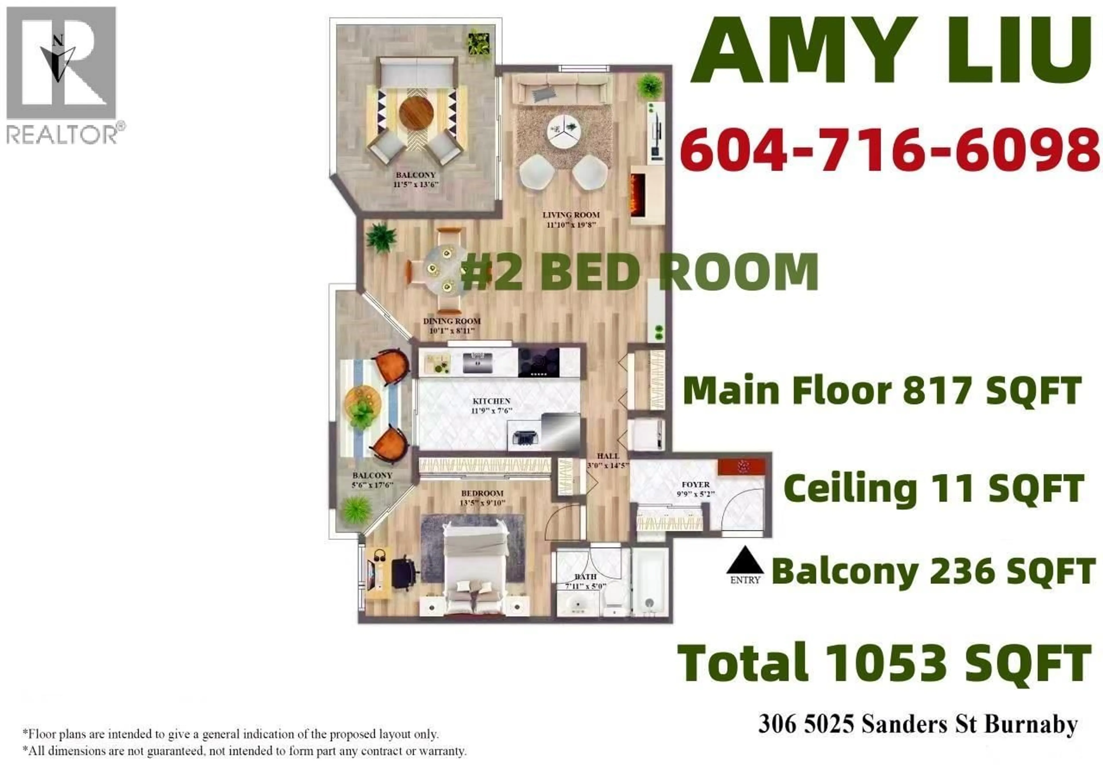 Floor plan for 306 - 5025 SANDERS STREET, Burnaby British Columbia V5H1S8