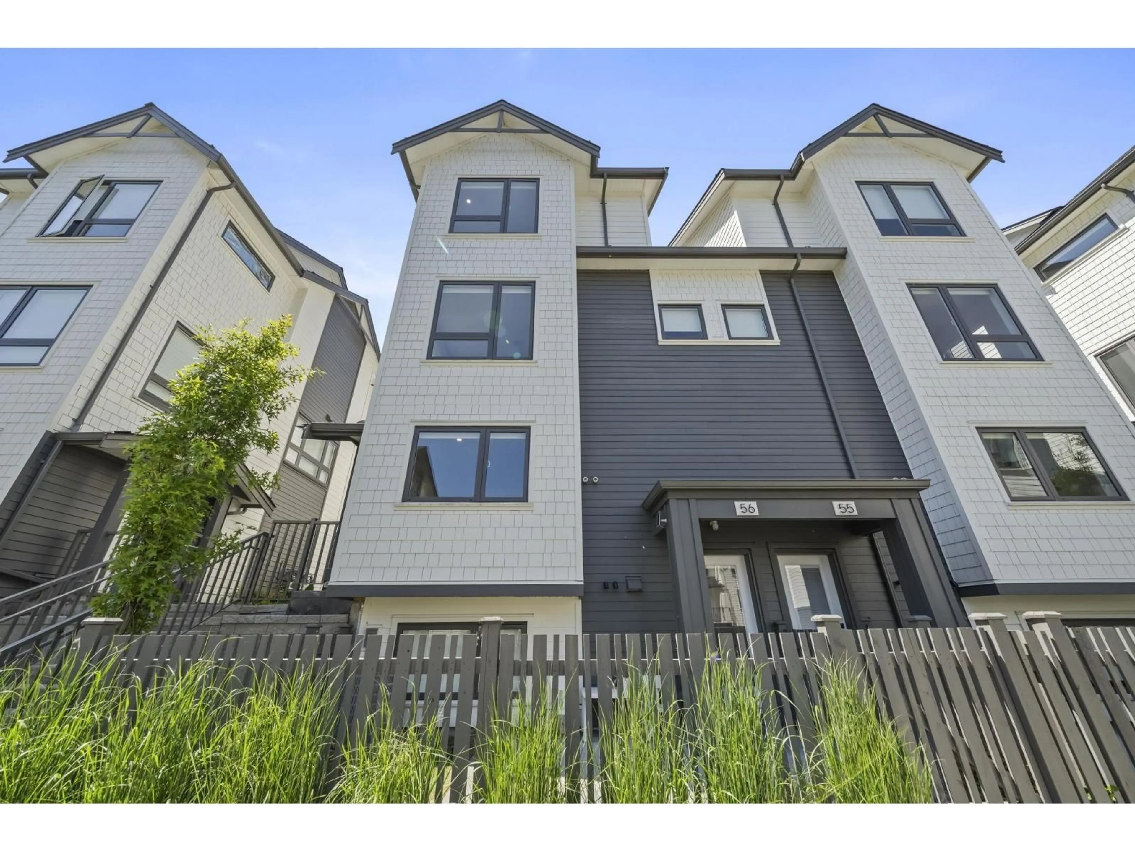 A pic from outside/outdoor area/front of a property/back of a property/a pic from drone, street for 56 - 16358 90 AVENUE, Surrey British Columbia V4N4T2