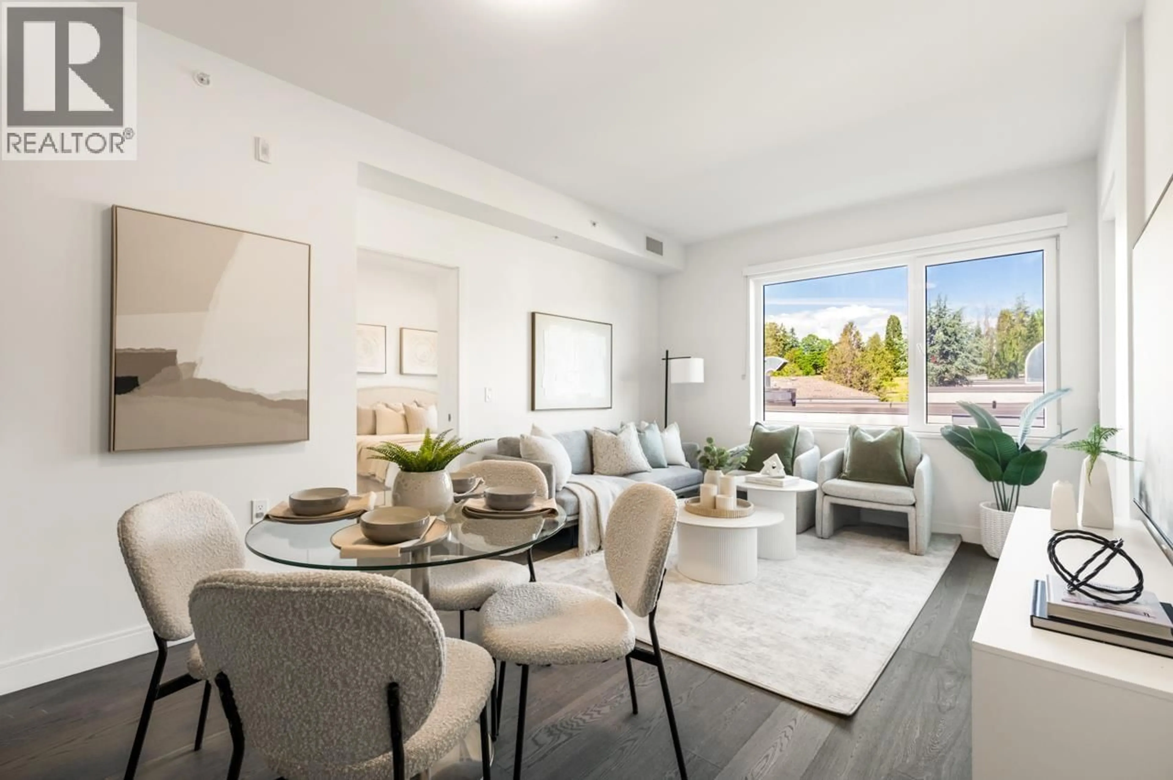Living room with furniture, unknown for 302 - 4932 CAMBIE STREET, Vancouver British Columbia V5Z0K1