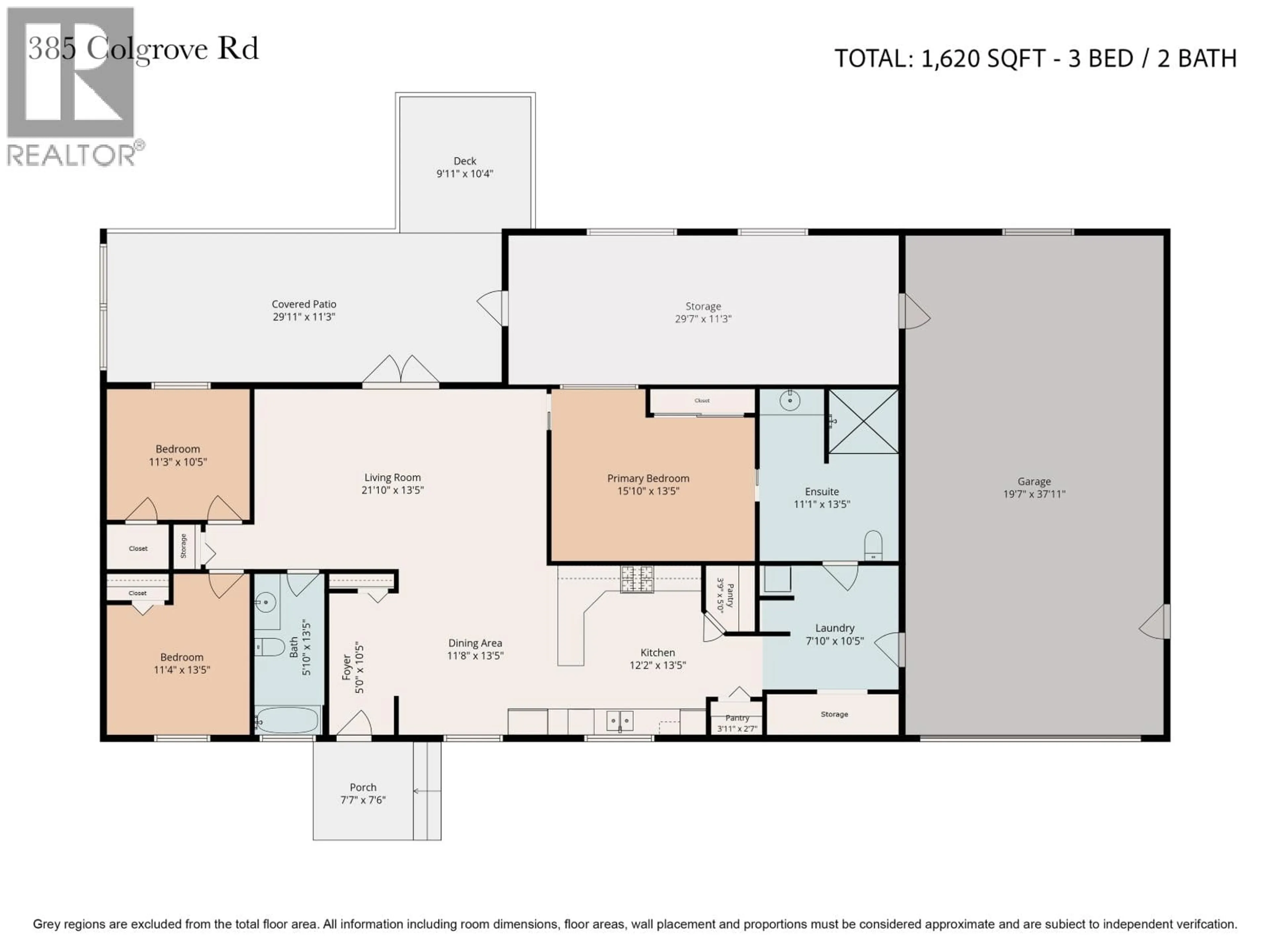 Floor plan for 385 COLGROVE ROAD, Hixon British Columbia V0K1S0