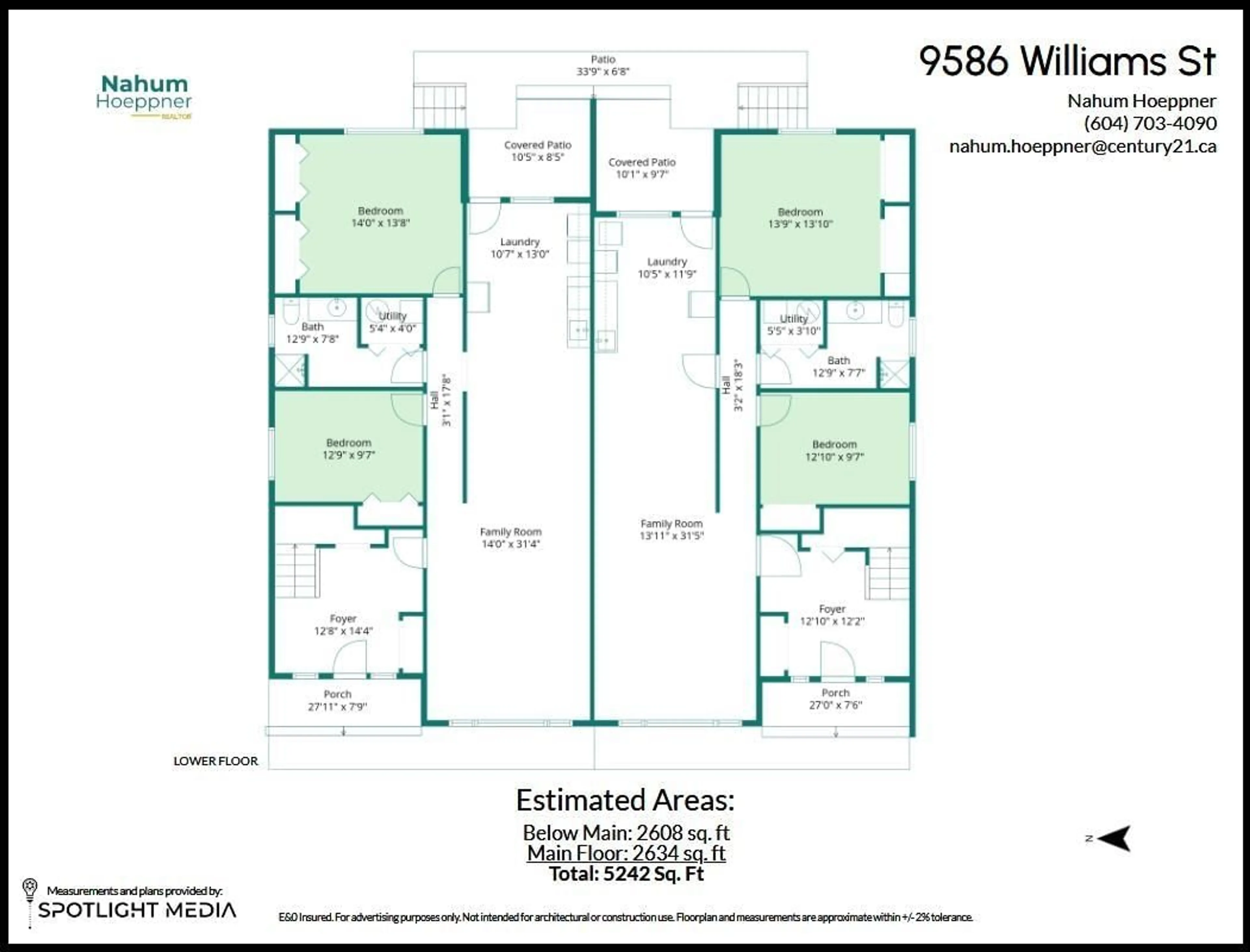 Floor plan for 9586 WILLIAMS STREET, Chilliwack British Columbia V2P5G4