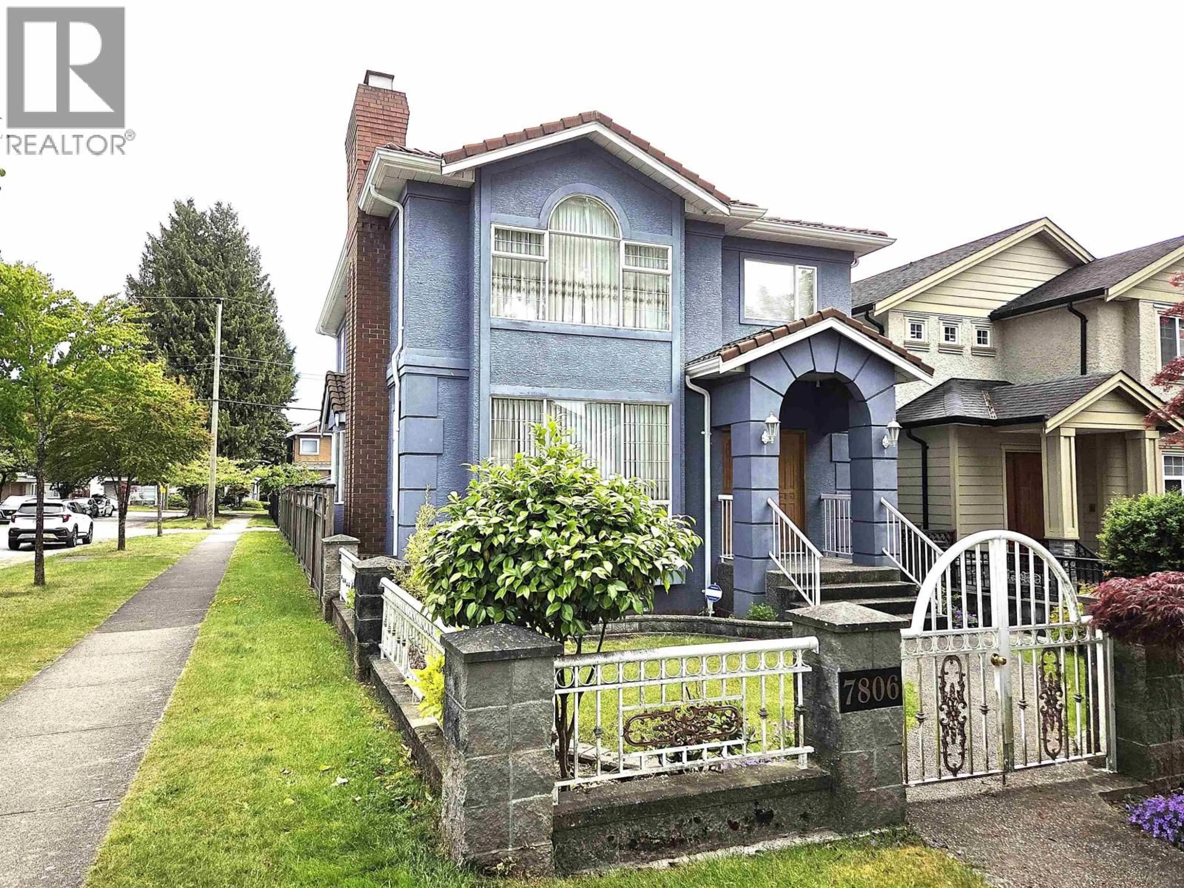 Home with brick exterior material, street for 7806 MONTCALM STREET, Vancouver British Columbia V6P4P3