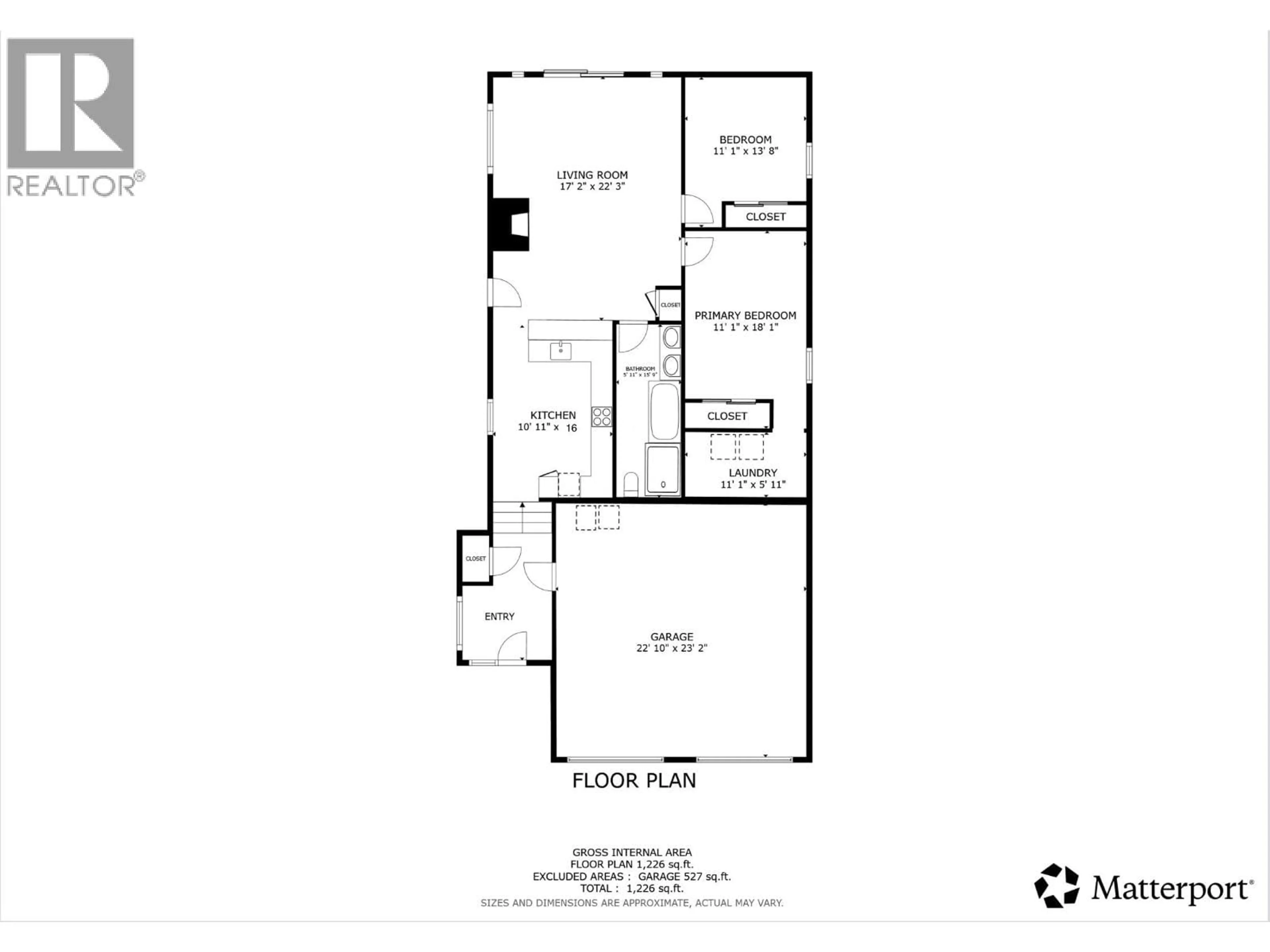 Floor plan for 2136 21 AVENUE, Hazelton British Columbia V0J2J1