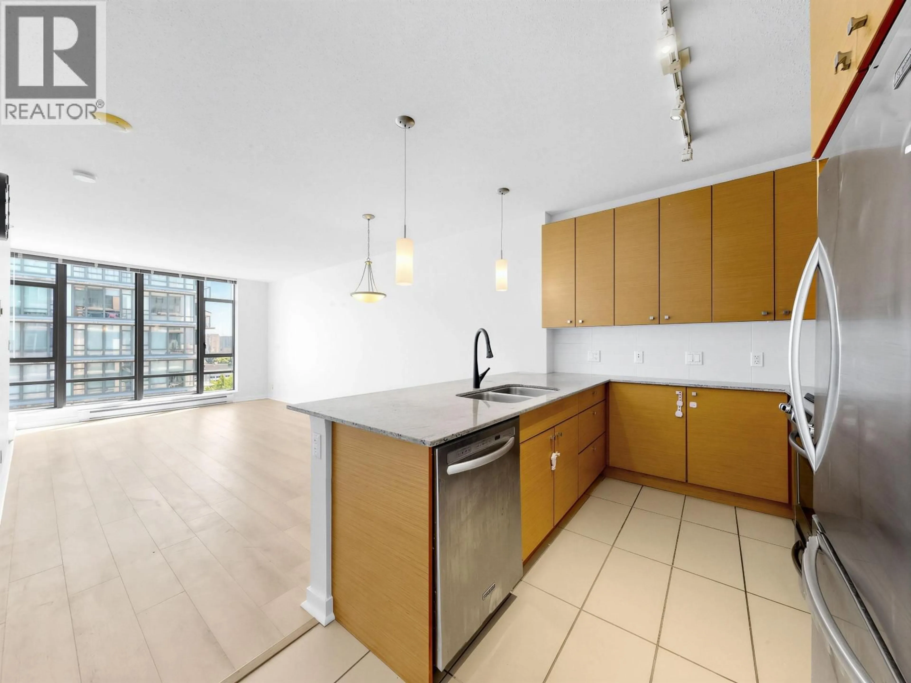 Open concept kitchen, unknown for 1509 - 7360 ELMBRIDGE WAY, Richmond British Columbia V6X0A5
