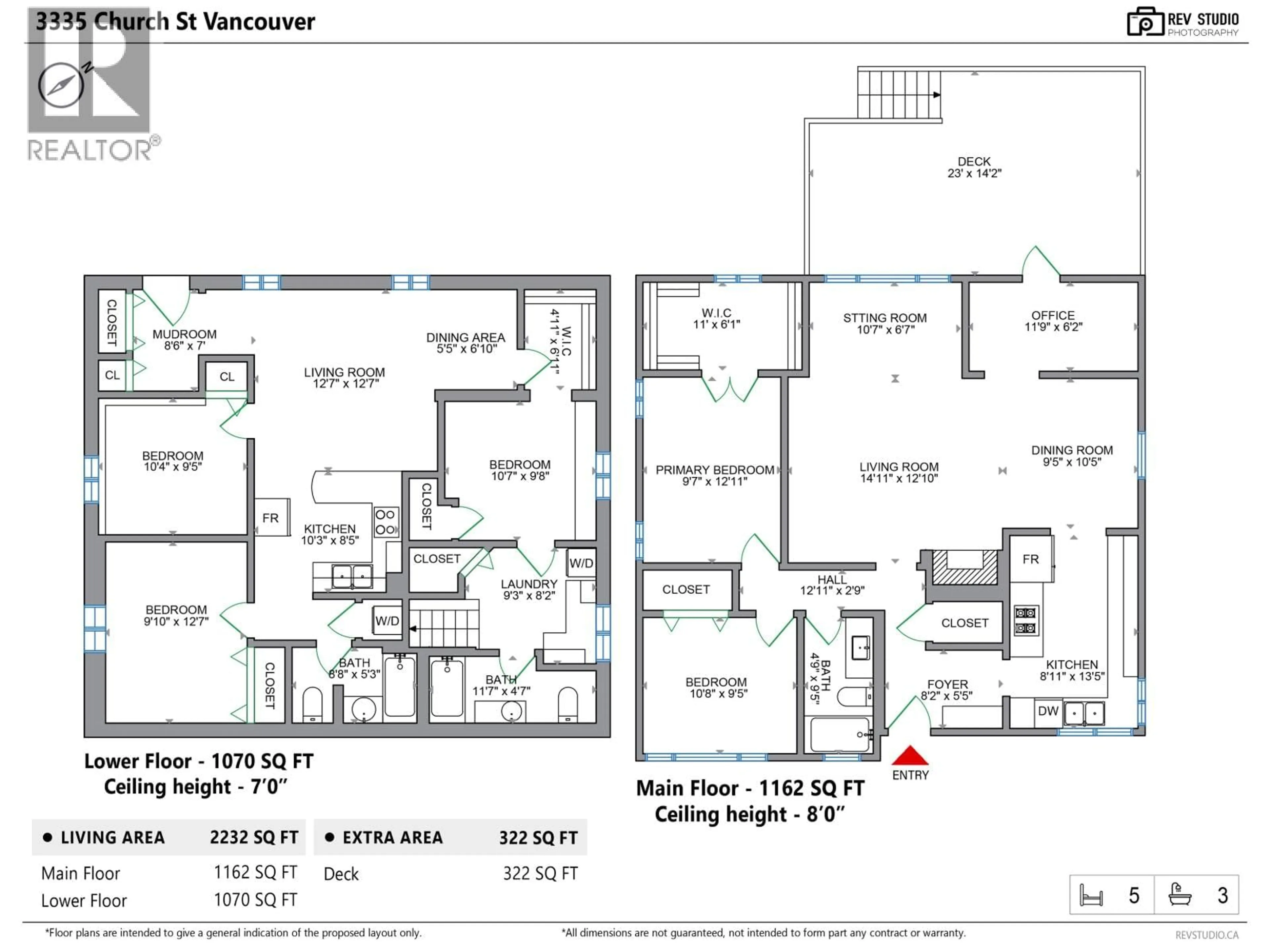 Floor plan for 3335 CHURCH STREET, Vancouver British Columbia V5R4W7