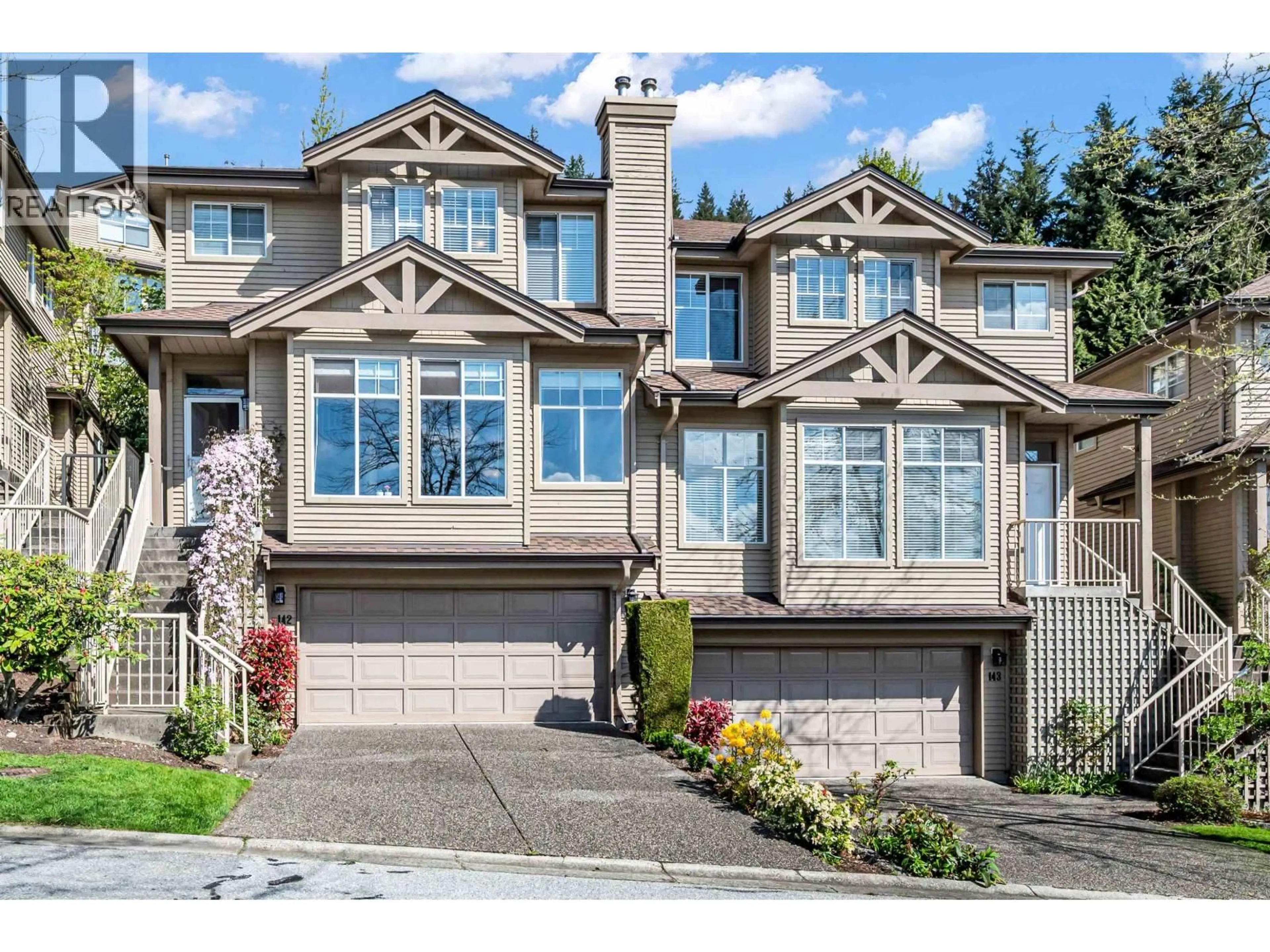 Home with vinyl exterior material, street for 142 - 2979 PANORAMA DRIVE, Coquitlam British Columbia V3E2W8