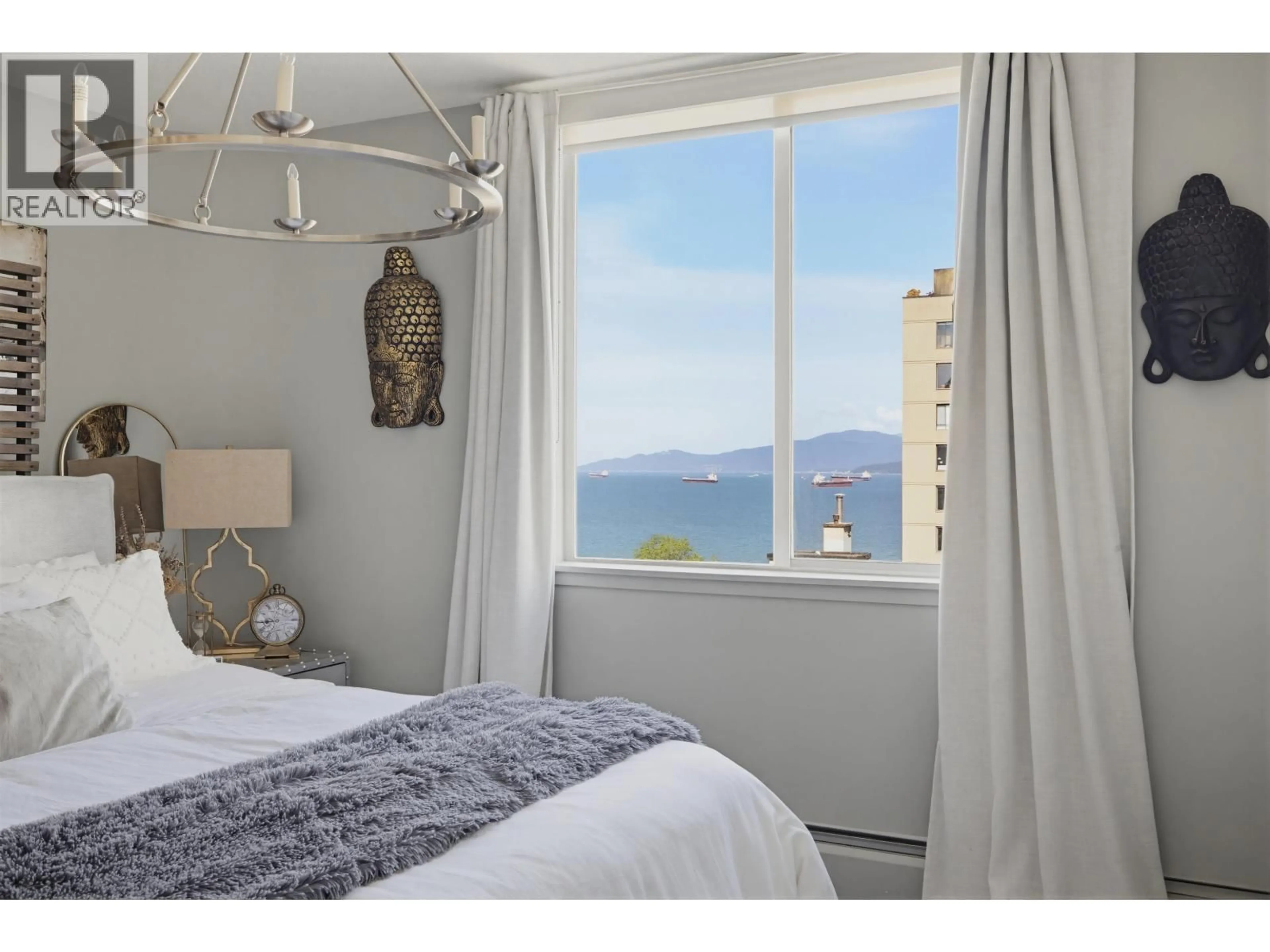 Bedroom with bed, unknown for 1204 - 1251 CARDERO STREET, Vancouver British Columbia V6G2H9